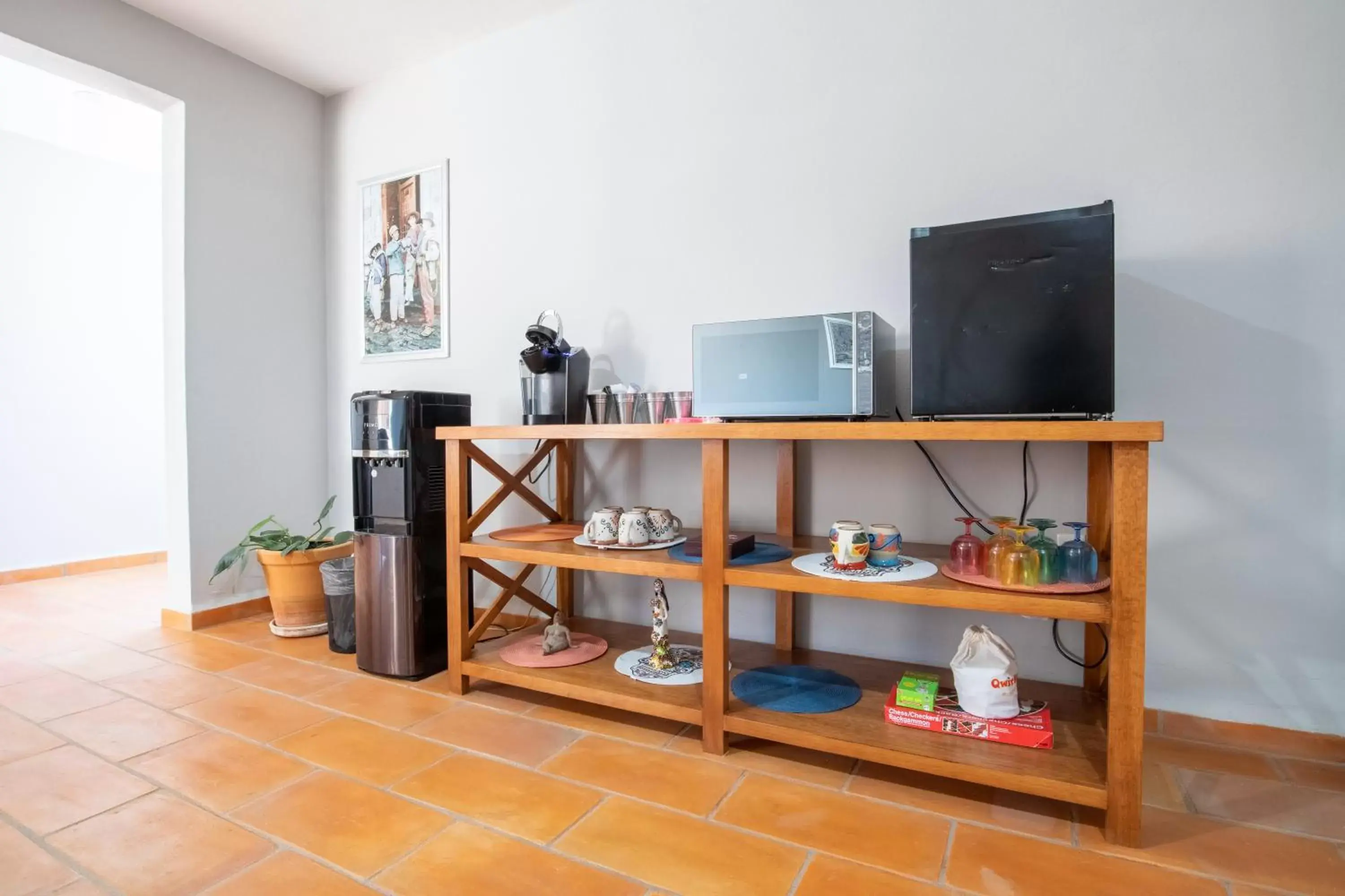 Coffee/tea facilities, TV/Entertainment Center in Casa de Tillie