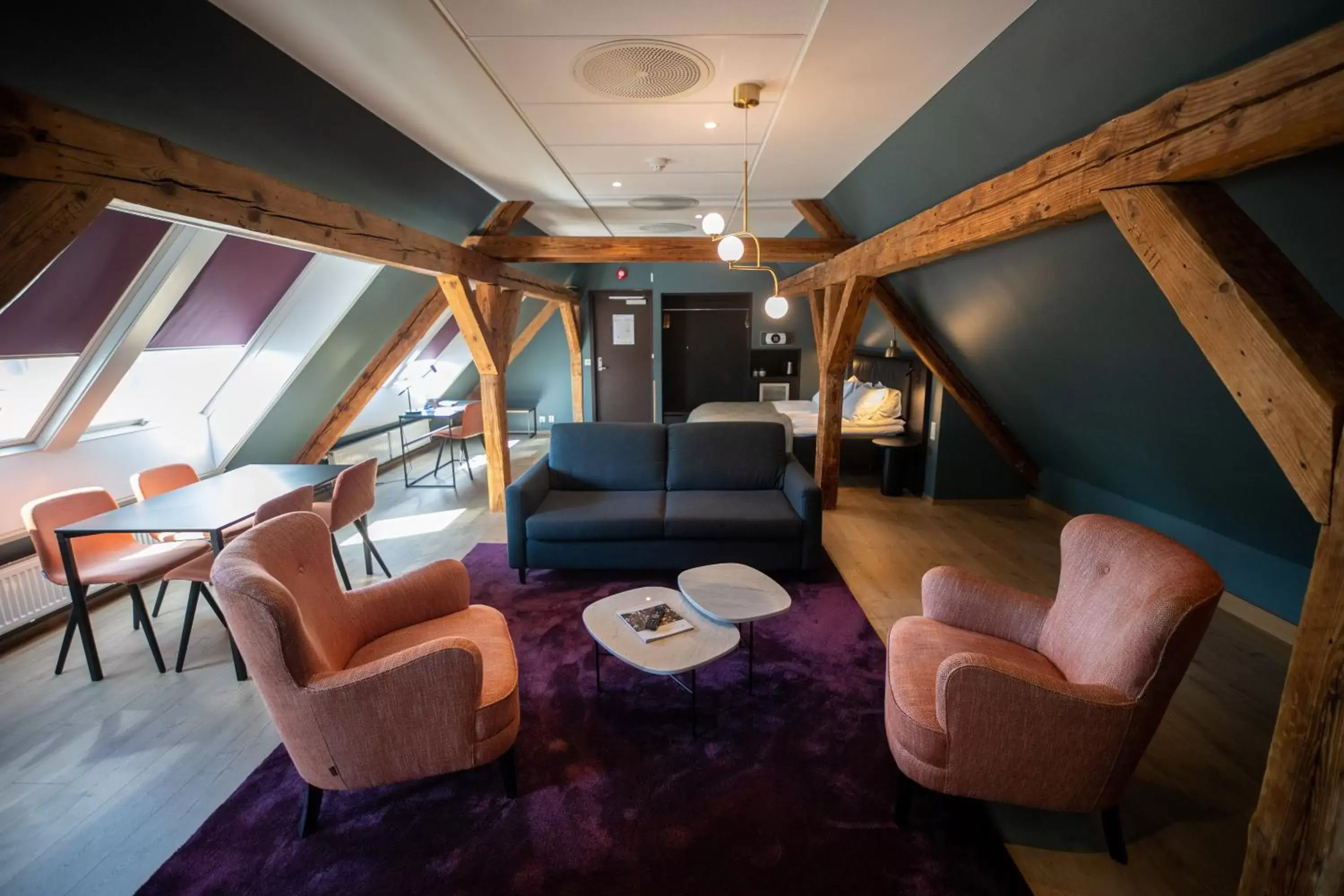 Bed in Hotell Bondeheimen Bed in Hotell Bondeheimen