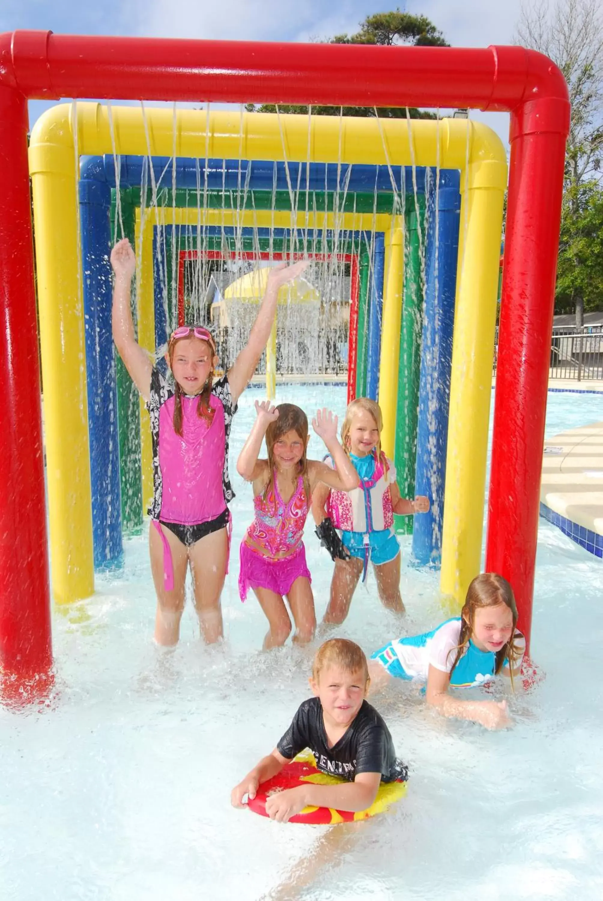 Swimming pool, Children in Myrtle Beach Resort by Beach Vacations