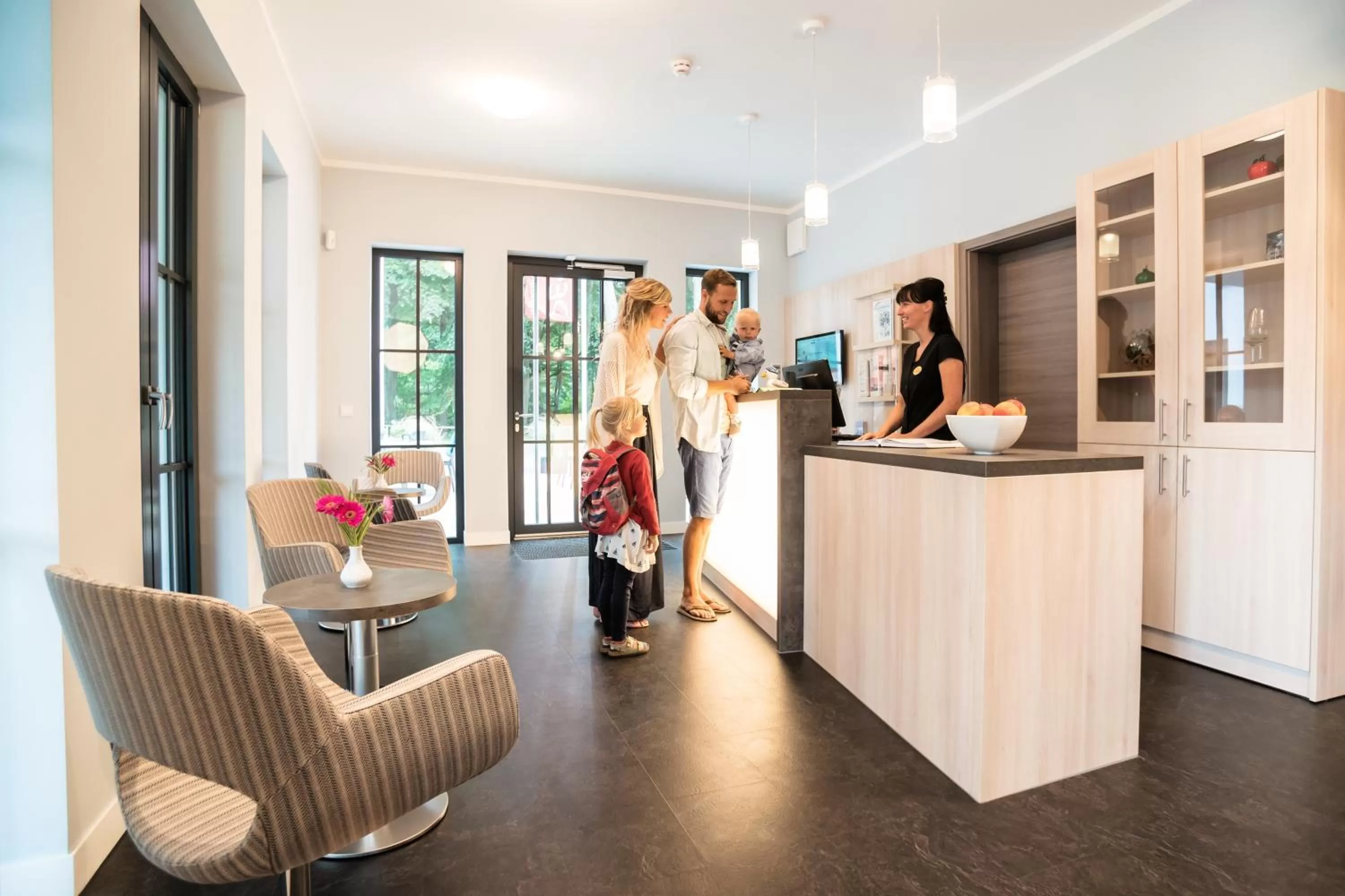 Lobby or reception in AKZENT Apartmenthotel Residenz