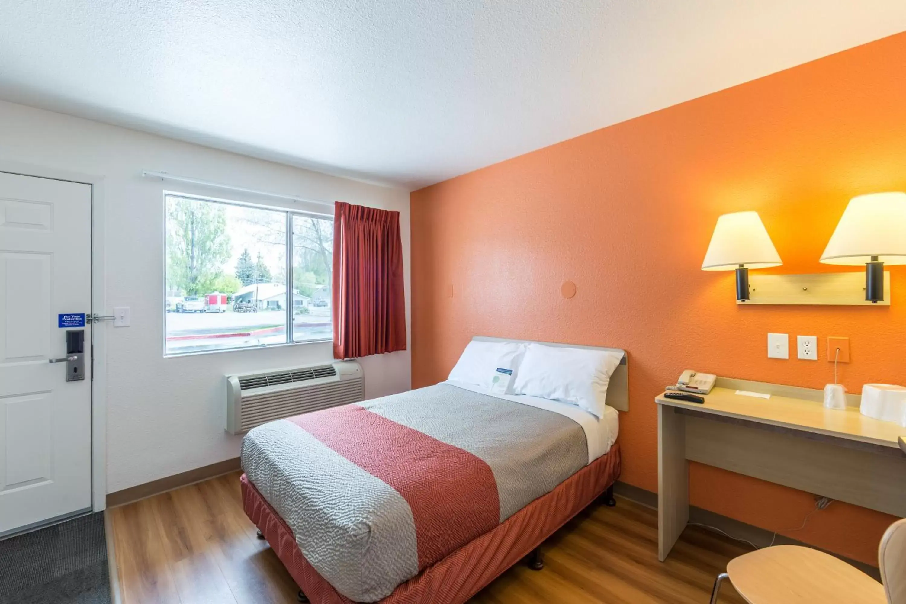 Bedroom, Bed in Motel 6-Klamath Falls, OR Bedroom, Bed in Motel 6-Klamath Falls, OR