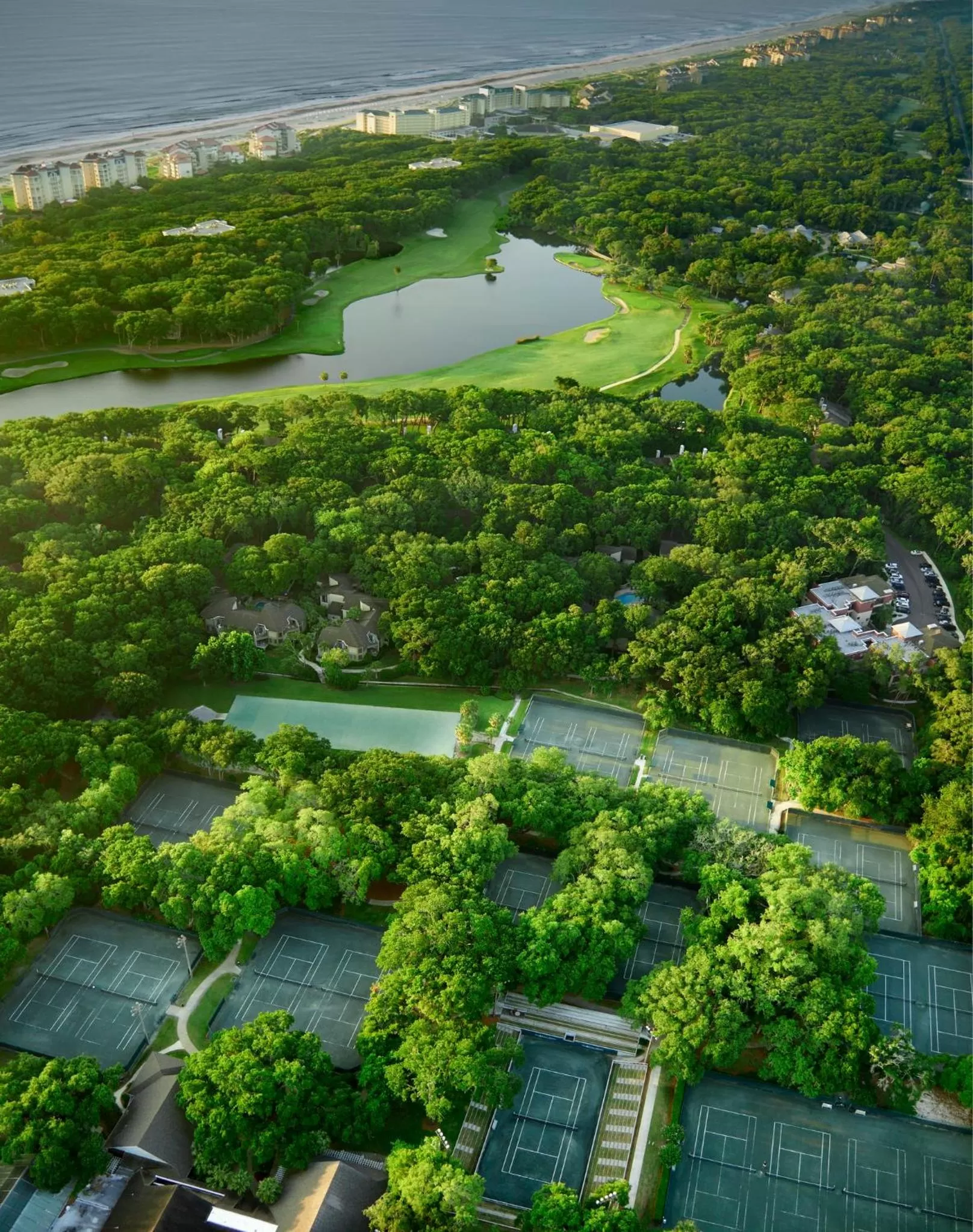 Fitness centre/facilities, Bird's-eye View in Omni Amelia Island Resort