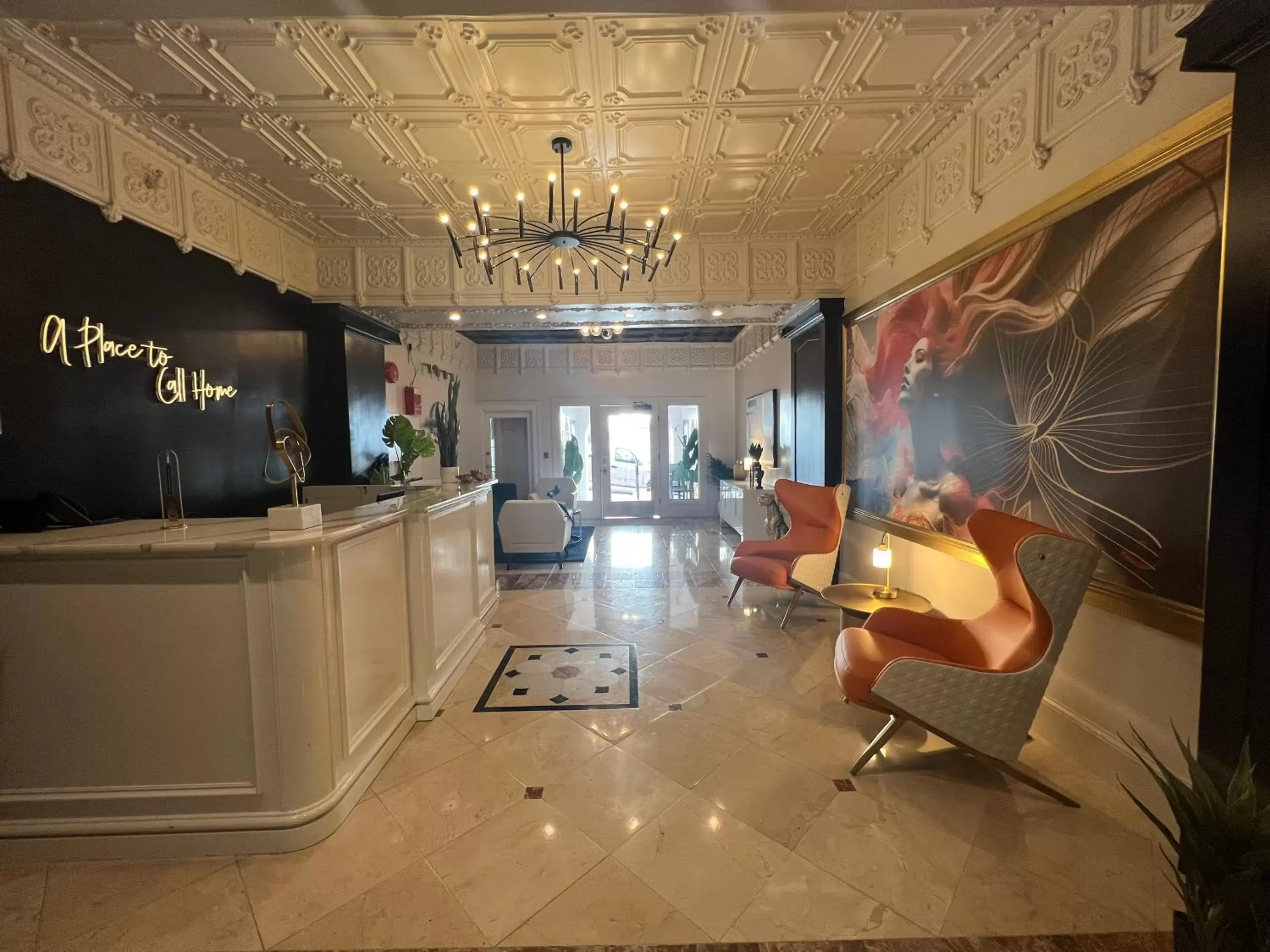 Lobby or reception in Nob Hill Hotel