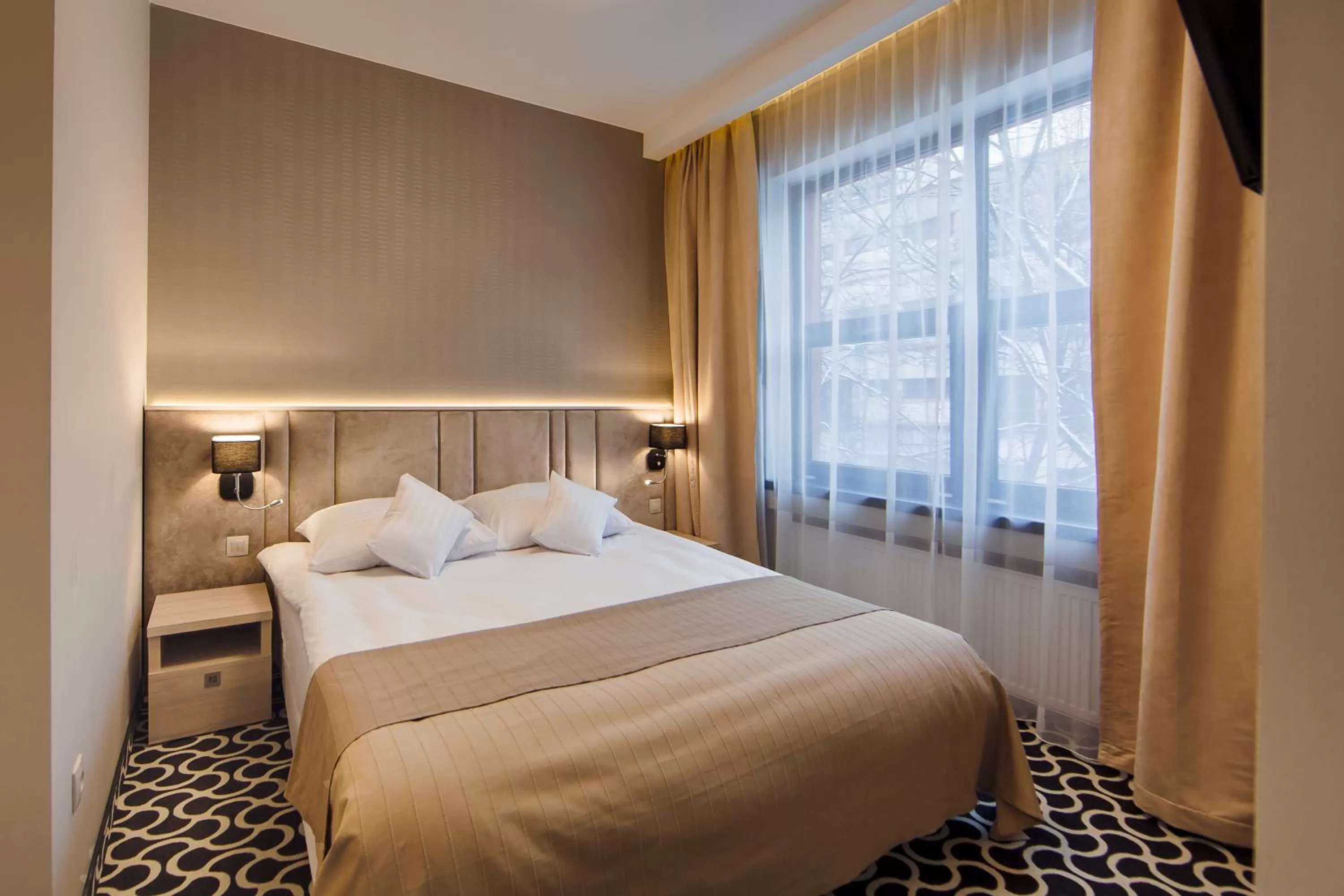 Bedroom, Bed in Art Hotel's Sosnowiec