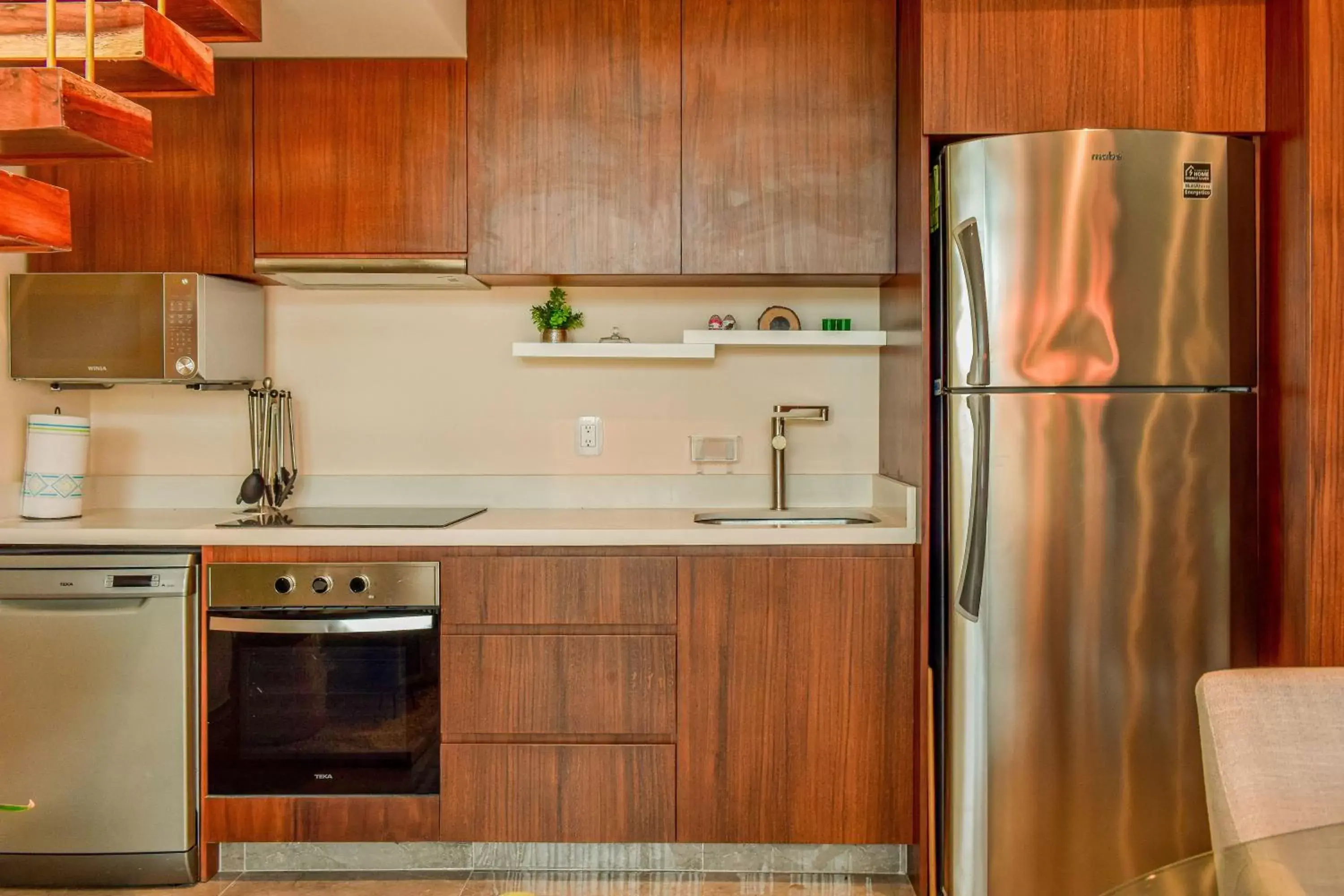 Kitchen or kitchenette, Kitchen/Kitchenette in MISTIQ Tulum Luxury Apartments