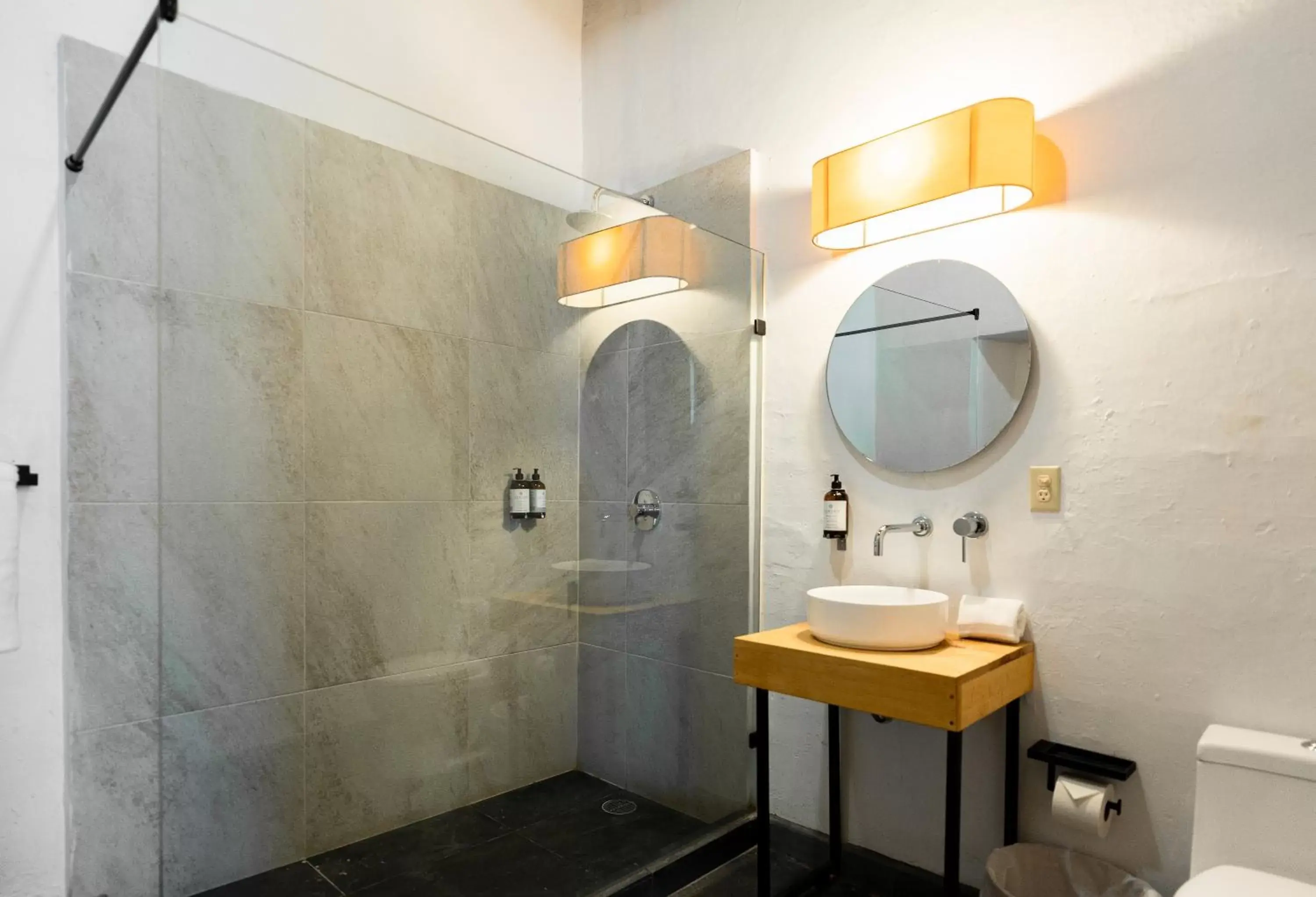 Shower, Bathroom in Casa I. Madero