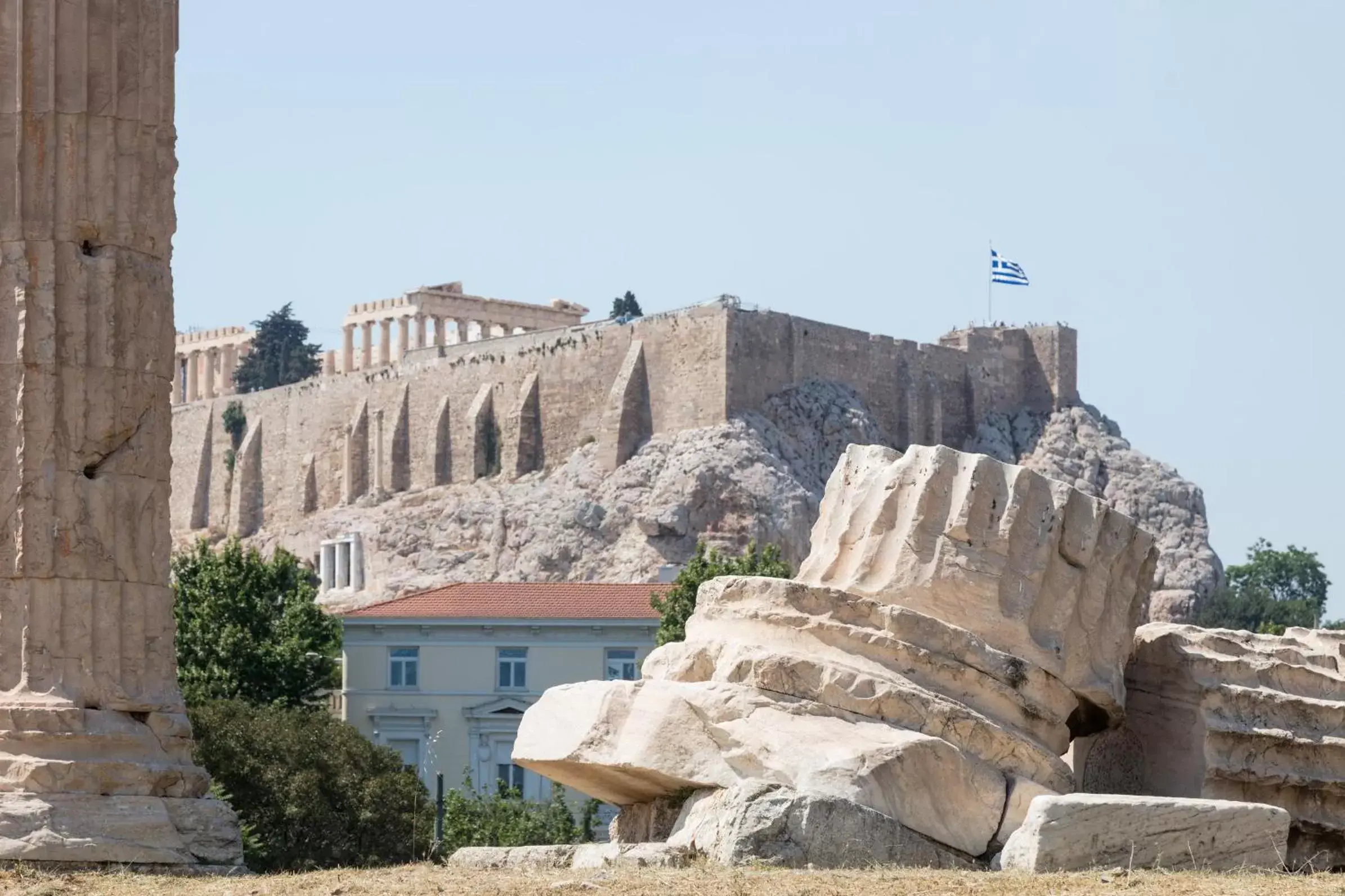 Nearby landmark in Melia Athens