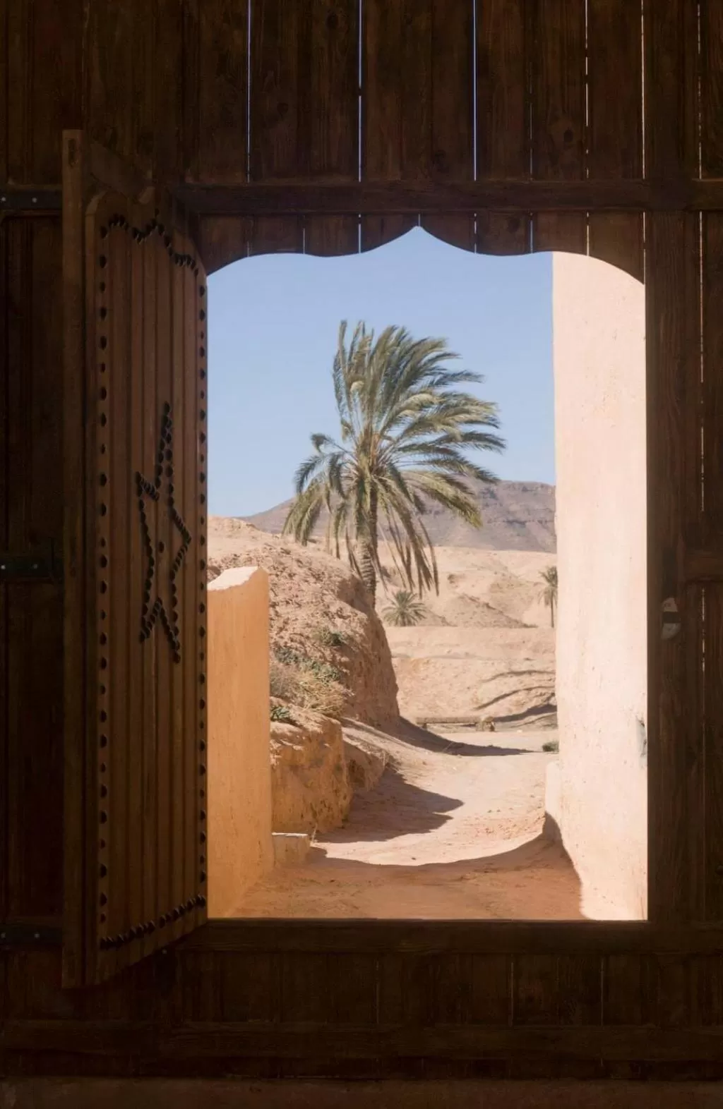 Mountain view in Au Trait d'Union Tijma Matmata