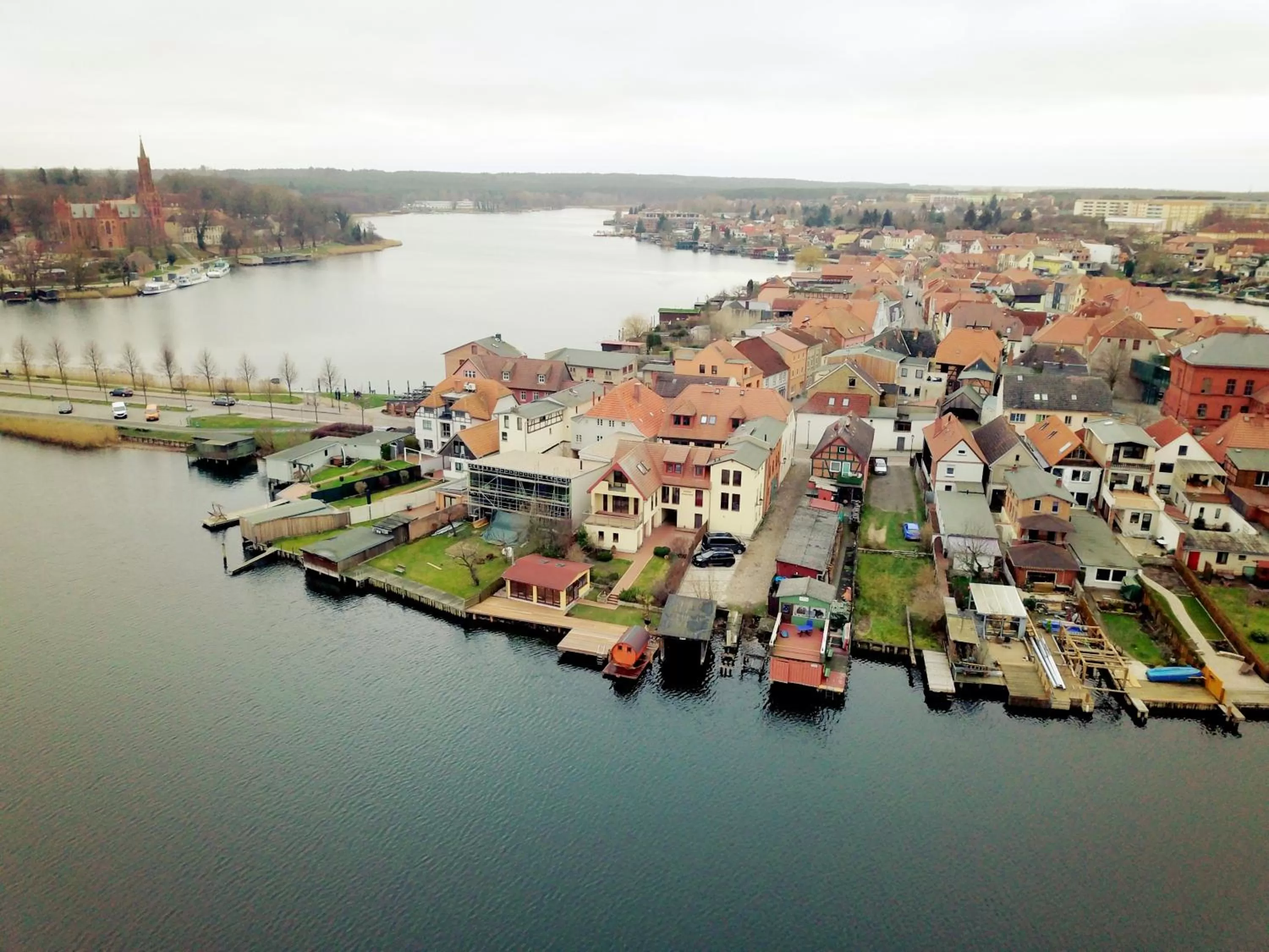 Bird's eye view in Hotel Inselhof