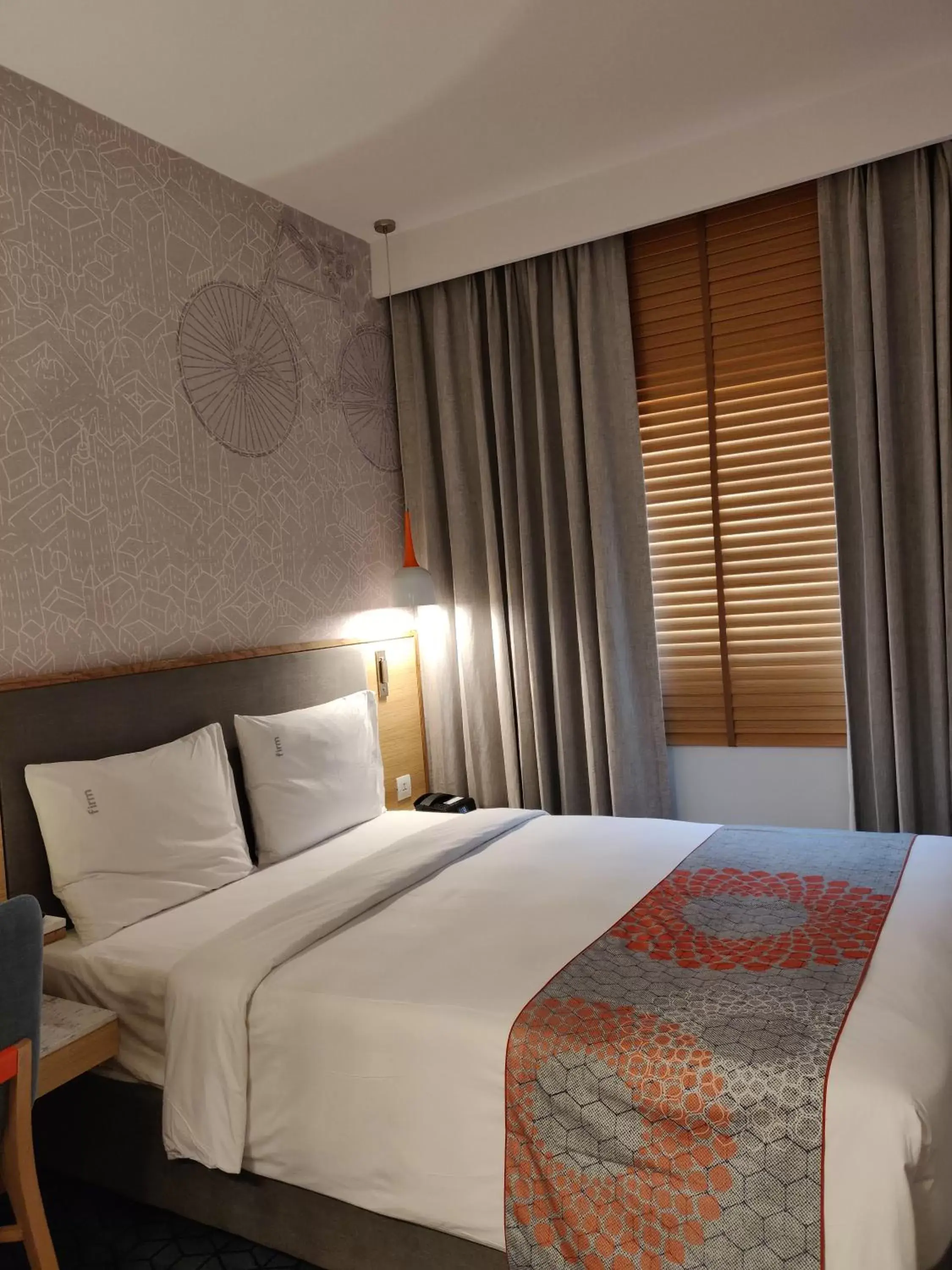 Bedroom, Bed in Holiday Inn Express Hyderabad HITEC City, an IHG Hotel