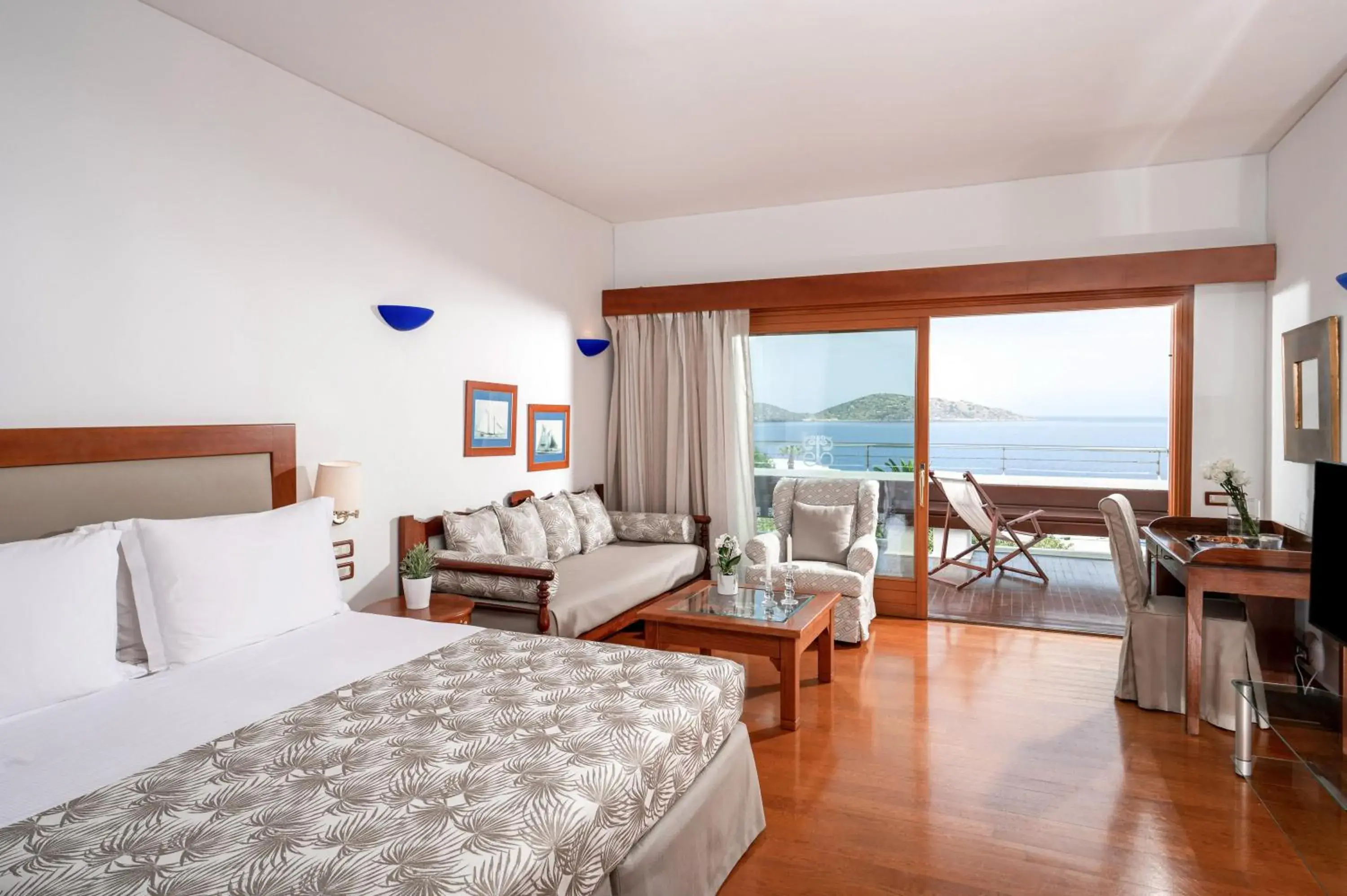 Bedroom in Elounda Beach Hotel & Villas, a Member of the Leading Hotels of the World