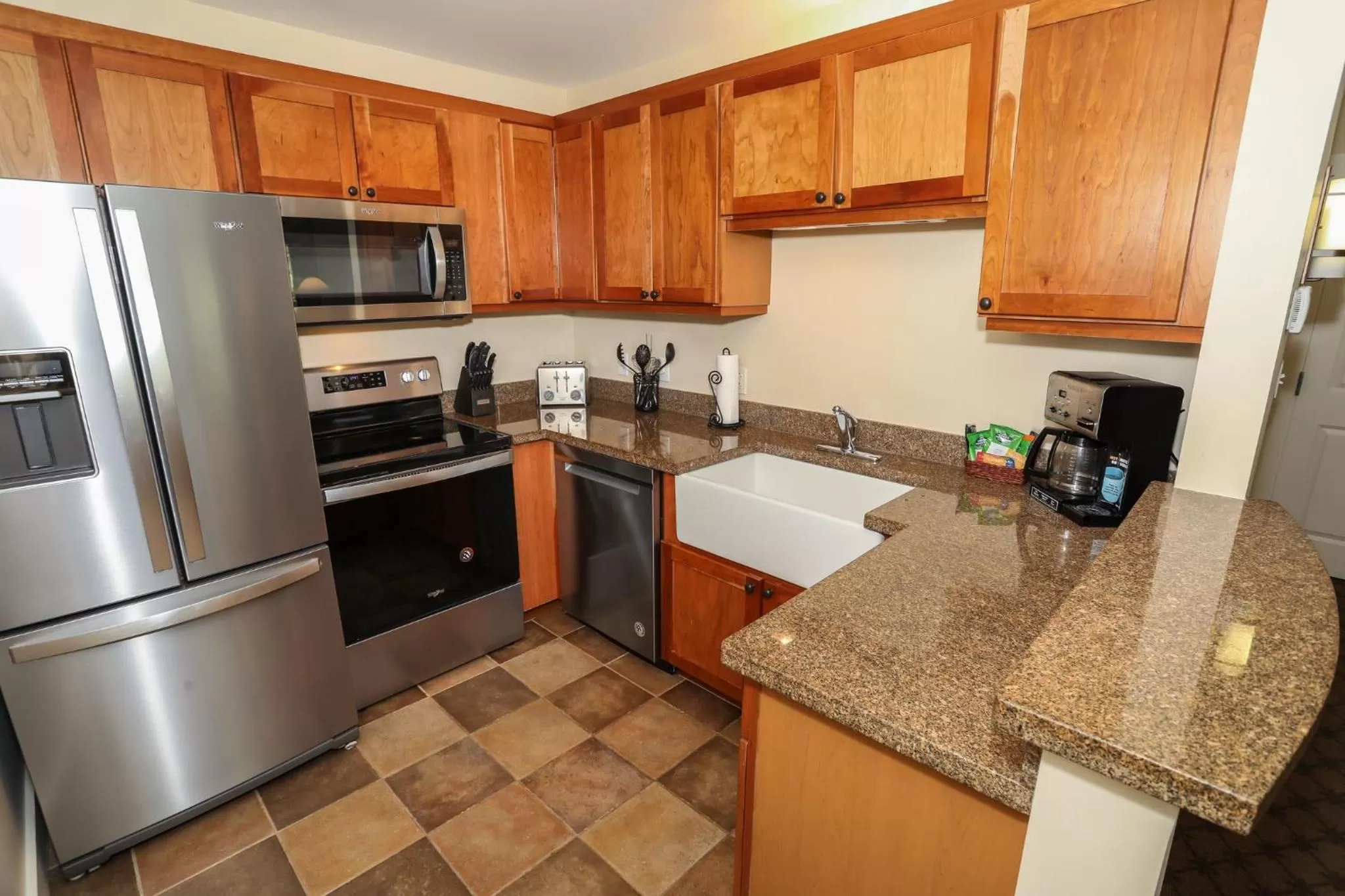 Kitchen or kitchenette in Jackson Gore Village on Okemo Mountain