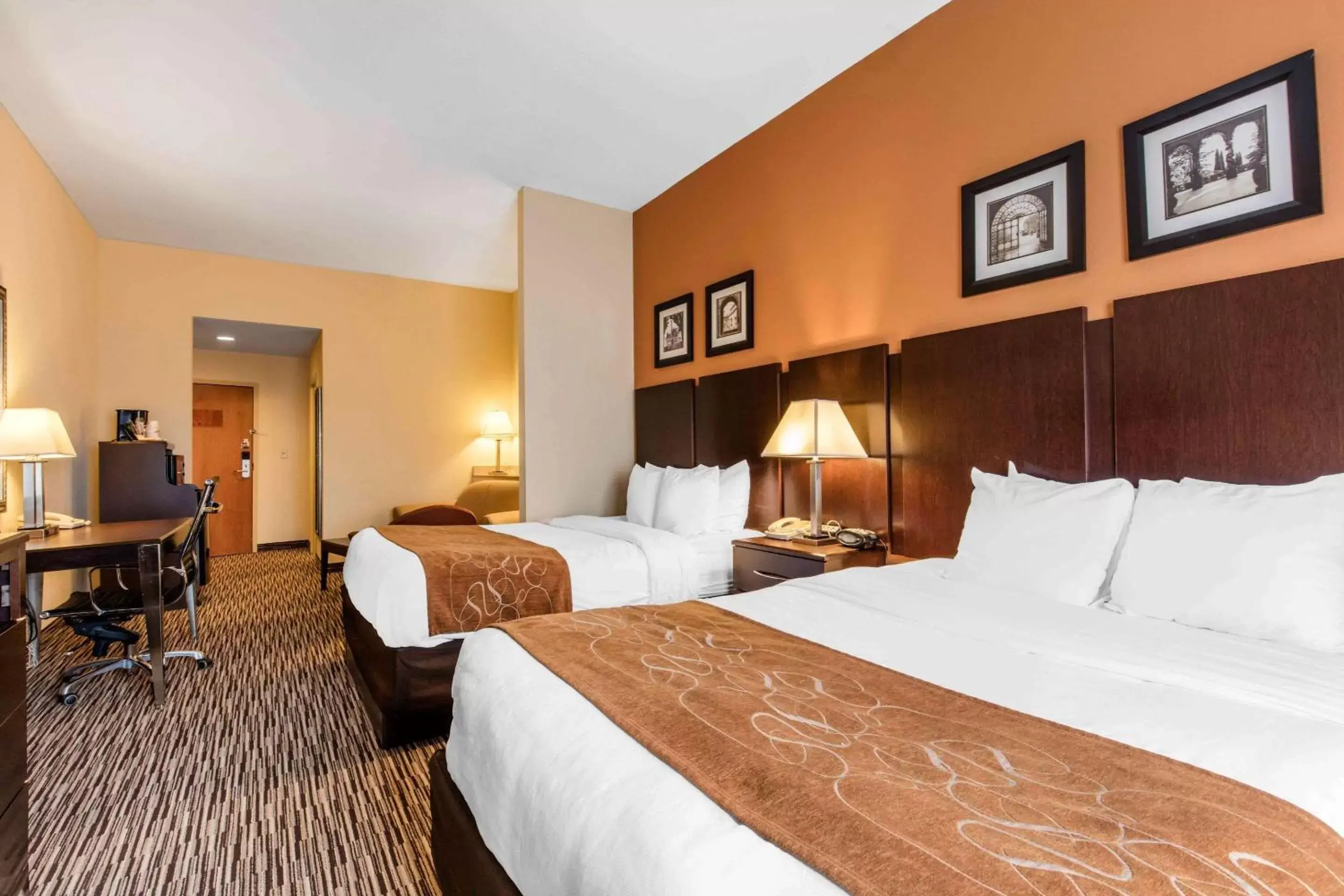 Photo of the whole room, Bed in Comfort Suites Murfreesboro