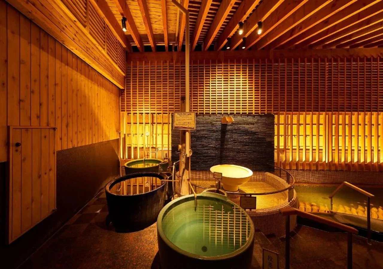 Hot Spring Bath in Hakodate Hotel Banso