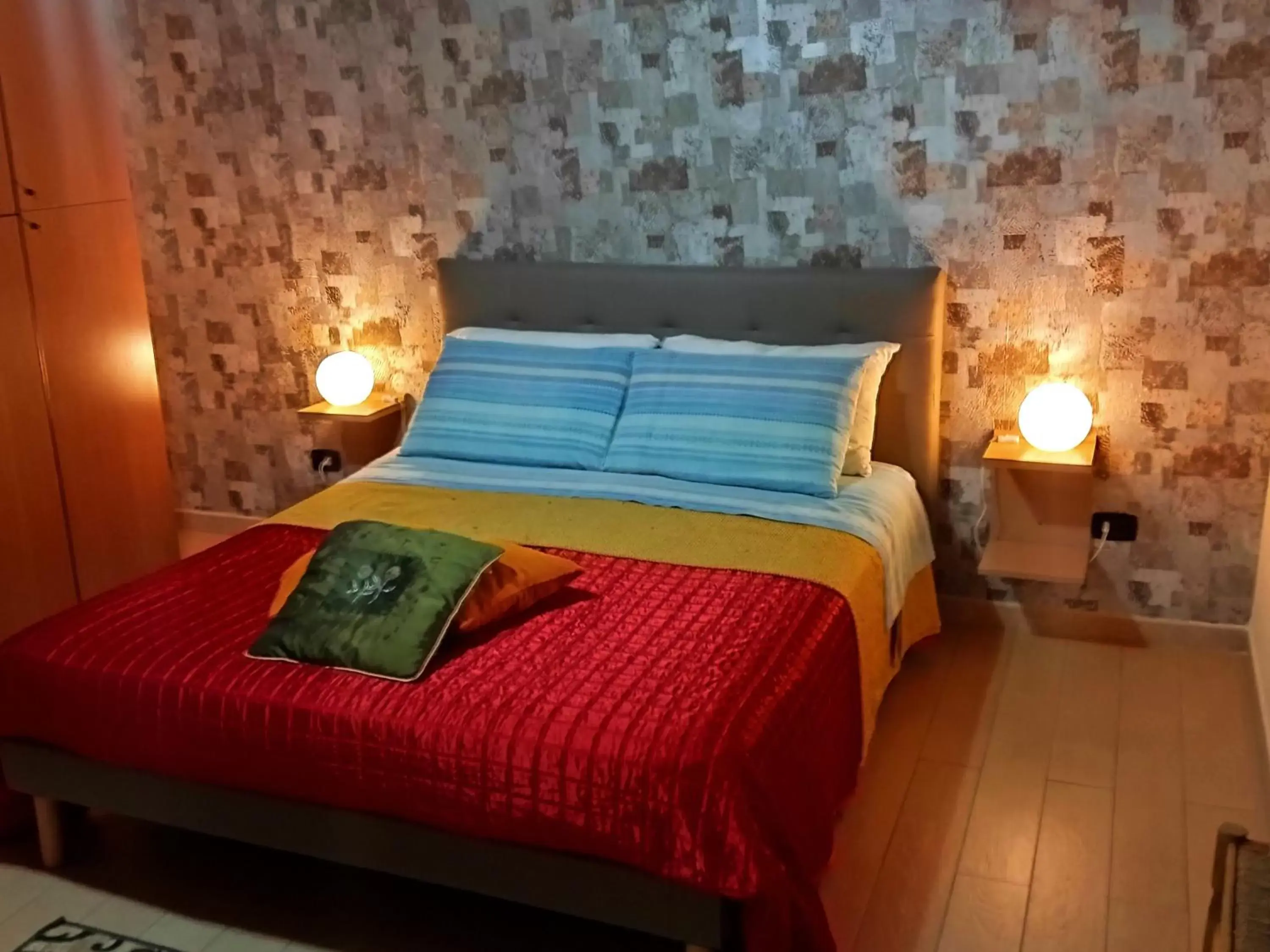 Bed in Casa-B&B Bouganville Attico 85 mq
