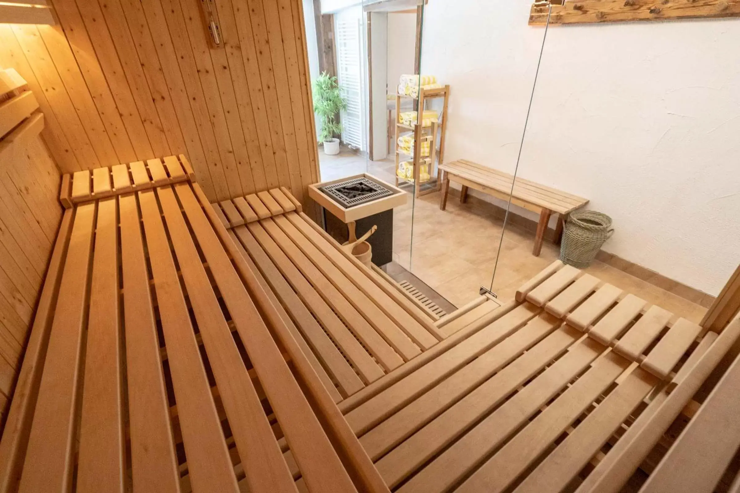 Sauna in Hotel Garni Brunnthaler