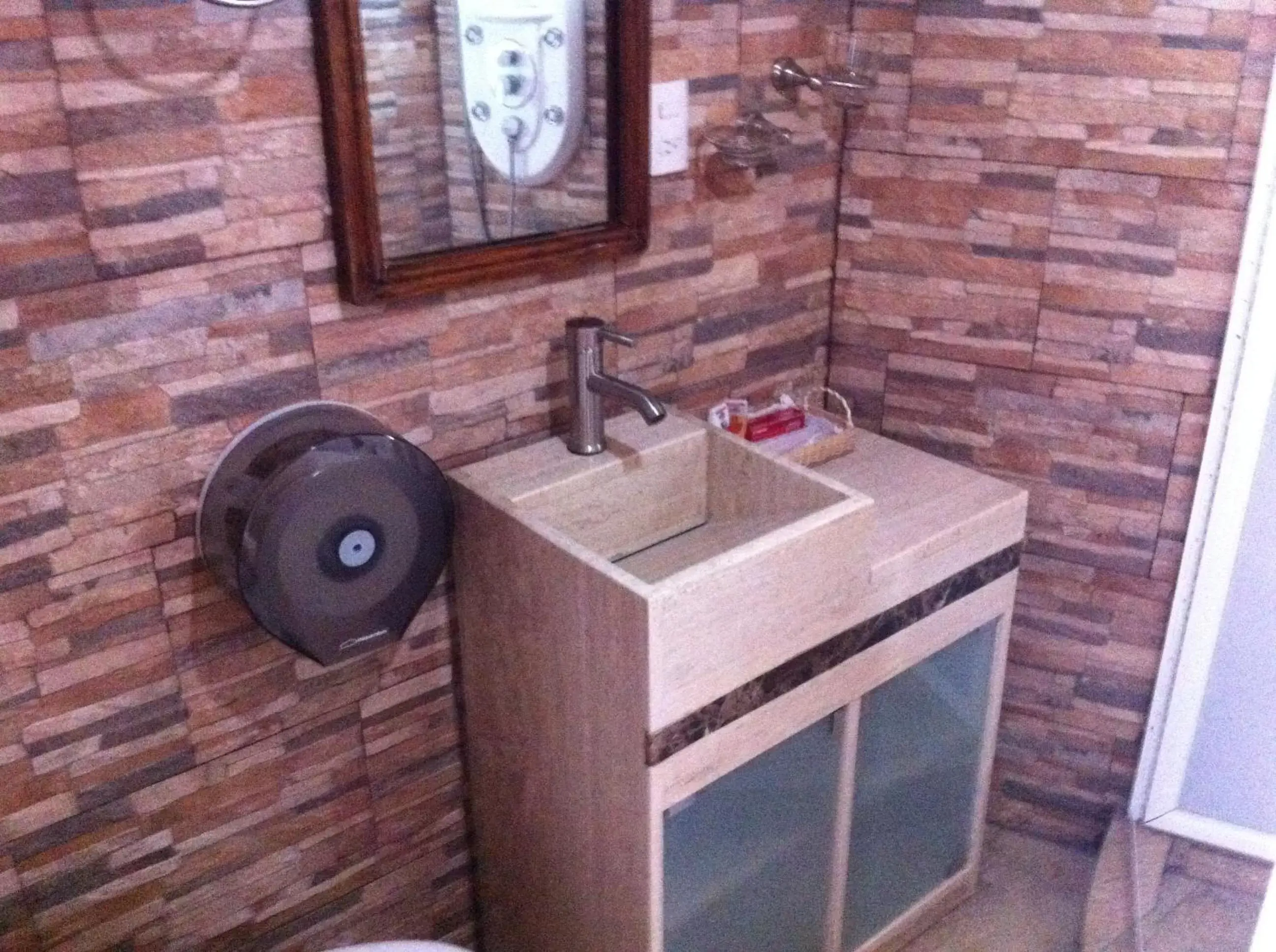 Bathroom in Hotel Leyenda del Tepozteco