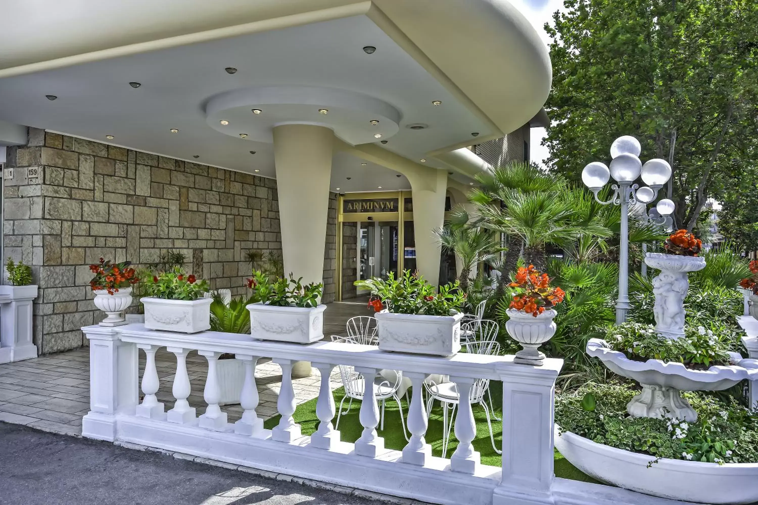 Garden in Ariminum Hotel