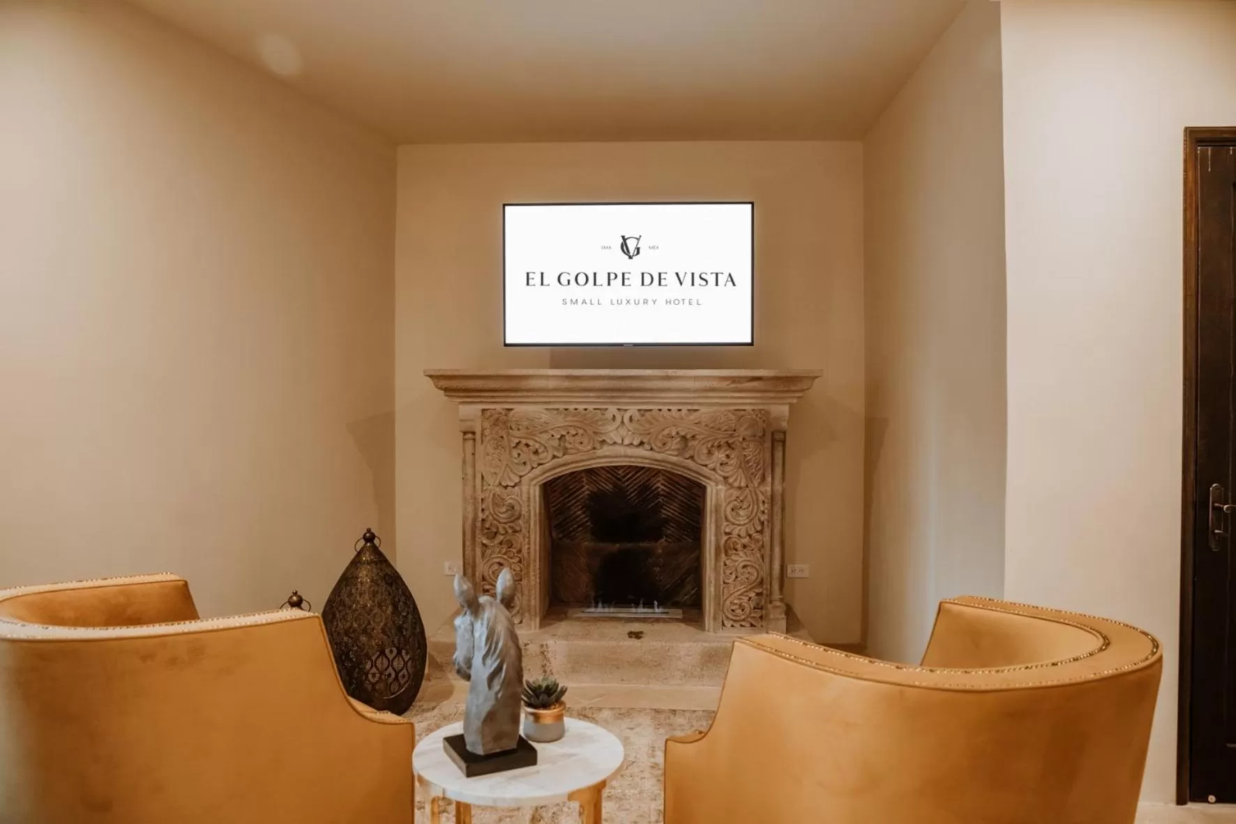 Living room in El Golpe de Vista