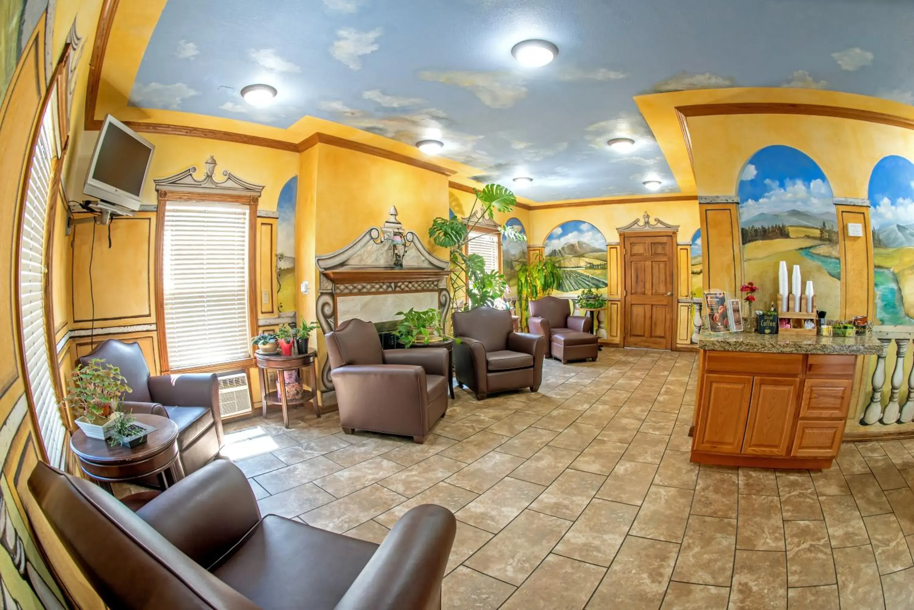 Lobby or reception in Silver Spruce Inn Lobby or reception in Silver Spruce Inn