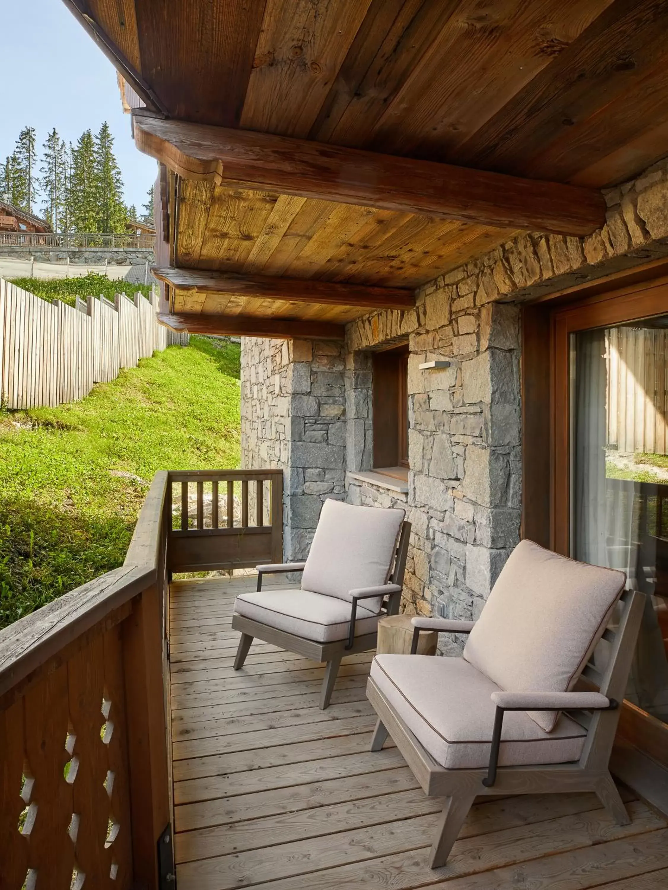 Garden in Six Senses Residences & Spa Courchevel