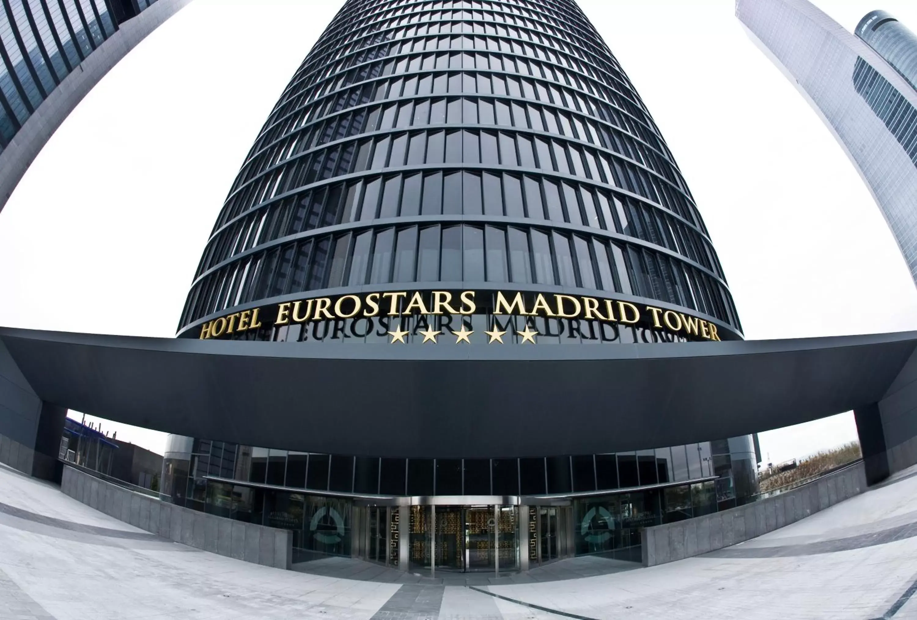 Facade/entrance, Property Building in Eurostars Madrid Tower