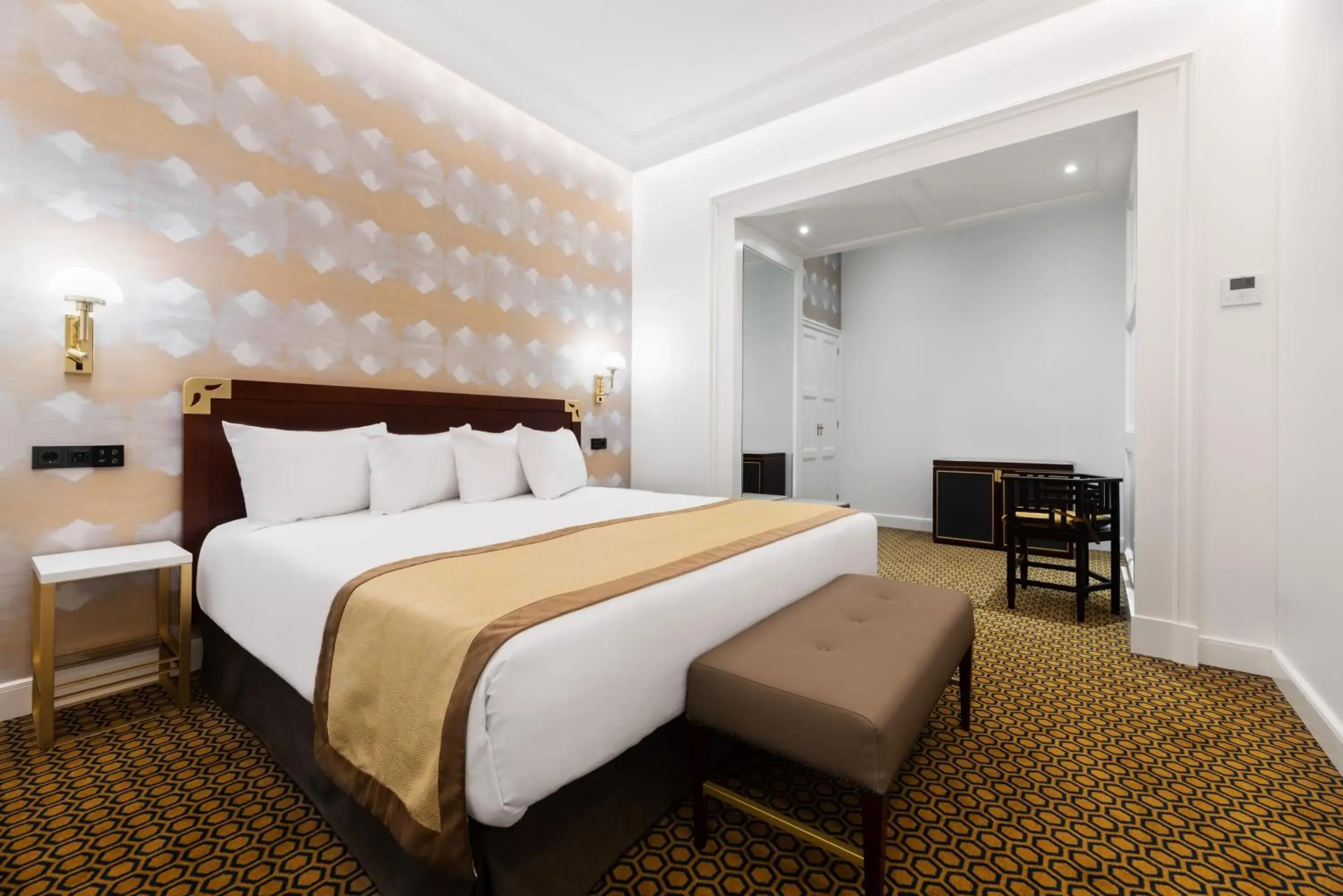 Bedroom, Bed in Eurostars Gran Hotel La Toja