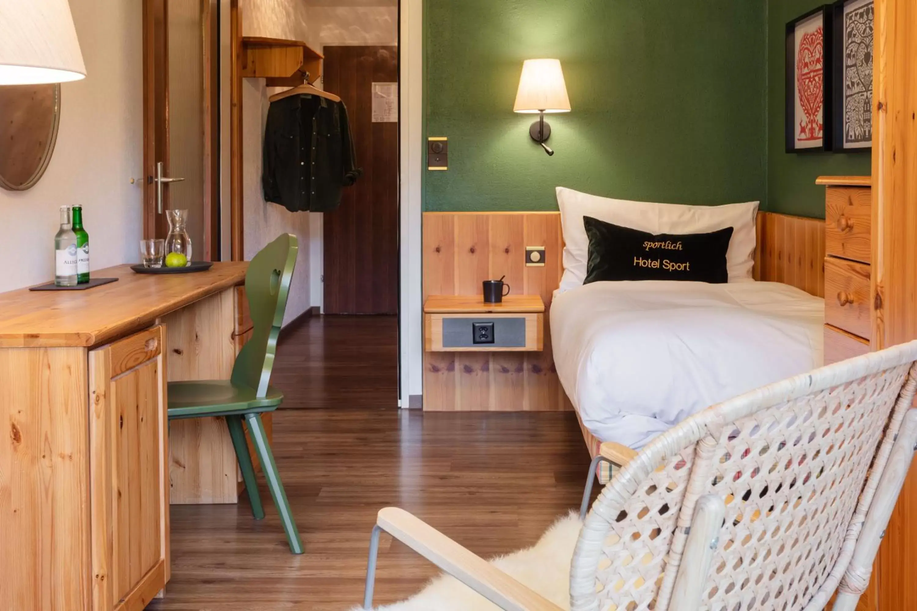 Standard Single Room in Hotel Sport Klosters