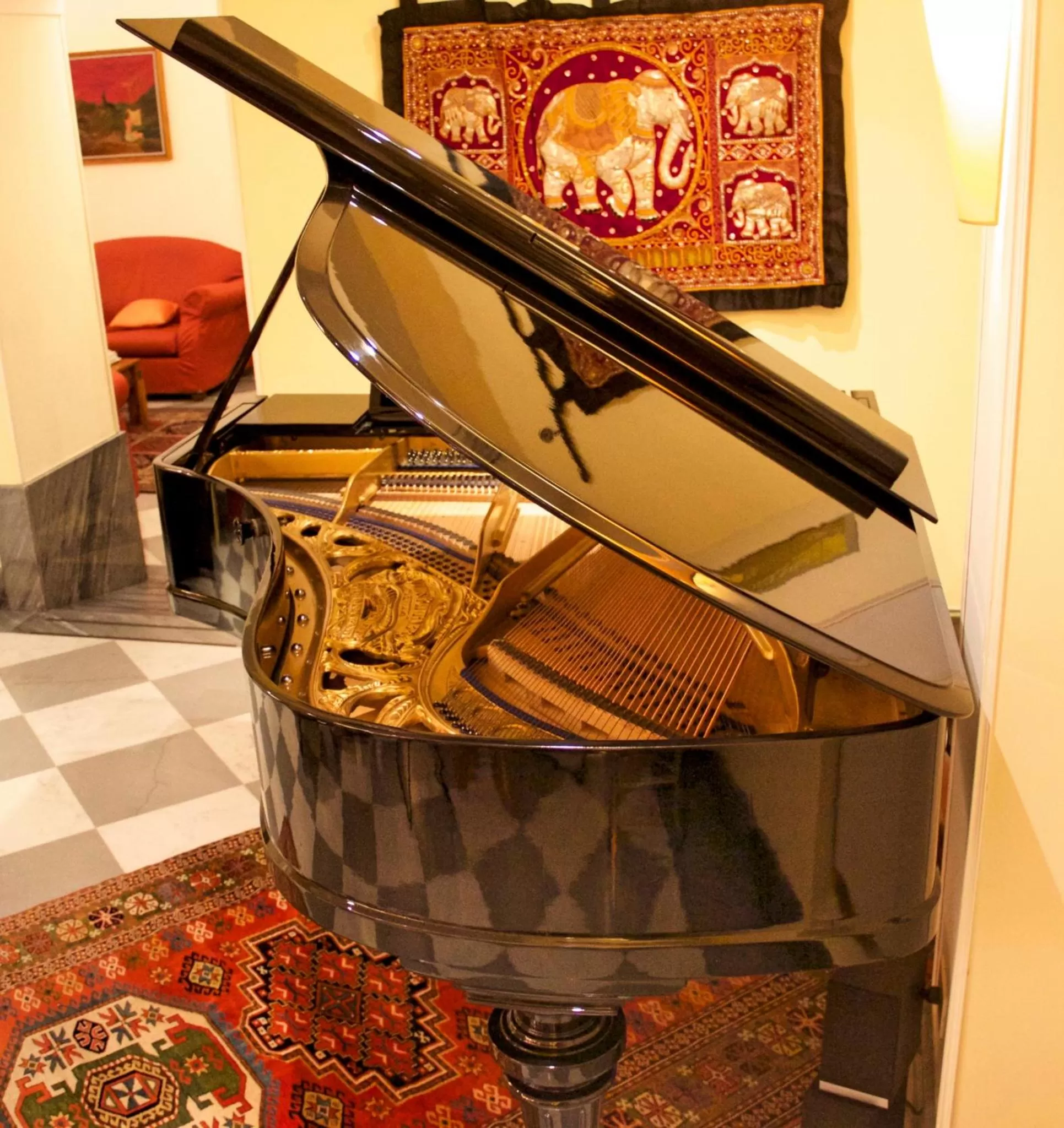 Decorative detail in Hotel Novecento