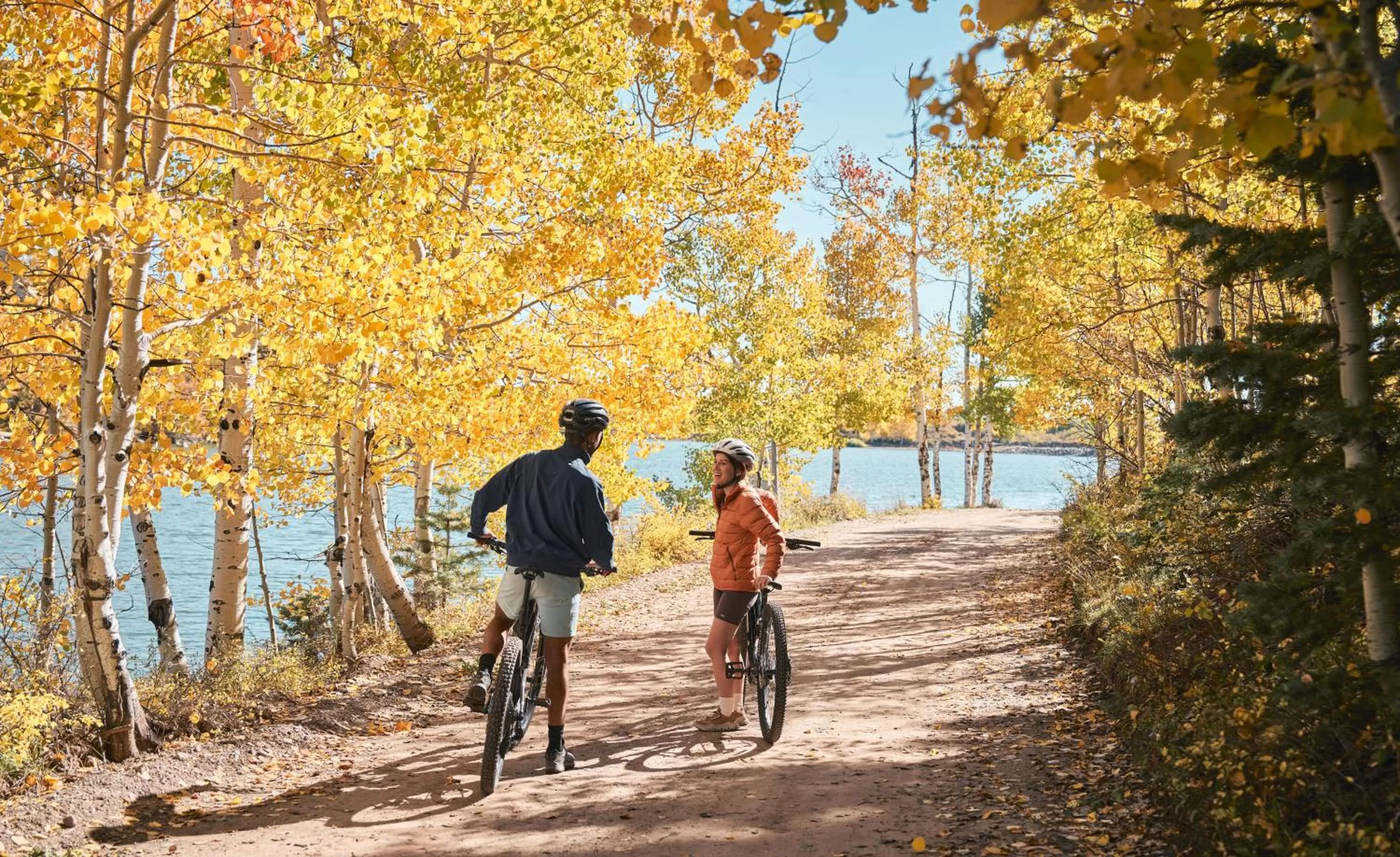 Cycling in AutoCamp Zion