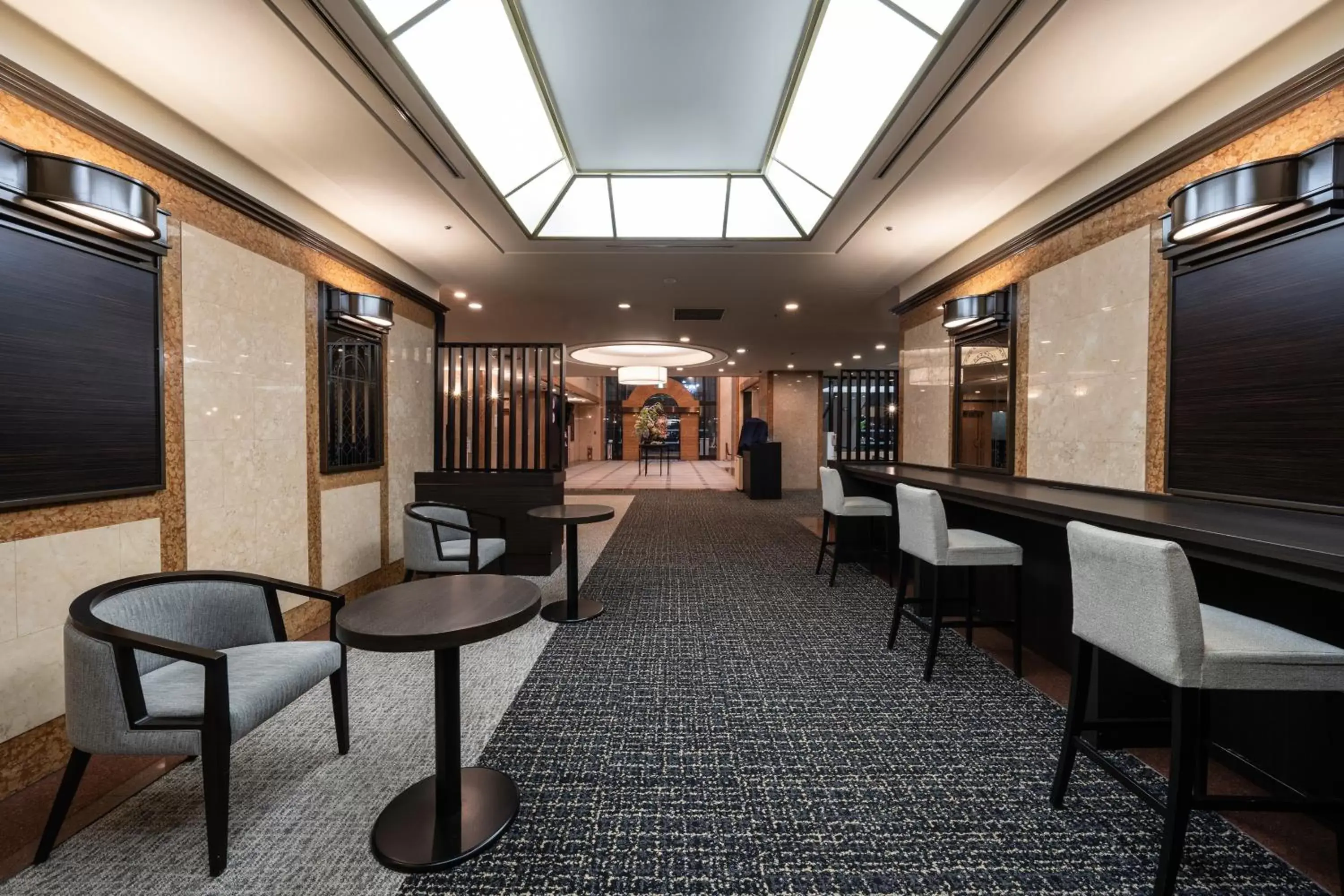 Lobby or reception, Lounge/Bar in Premier Hotel - CABIN PRESIDENT - Hakodate