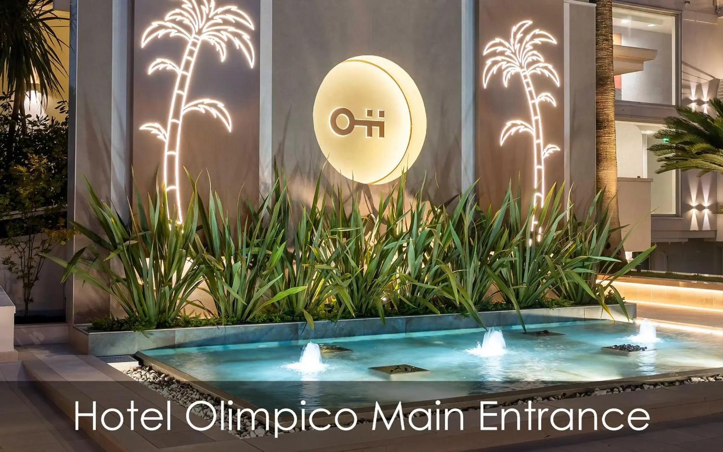 Property building, Swimming Pool in Hotel Olimpico
