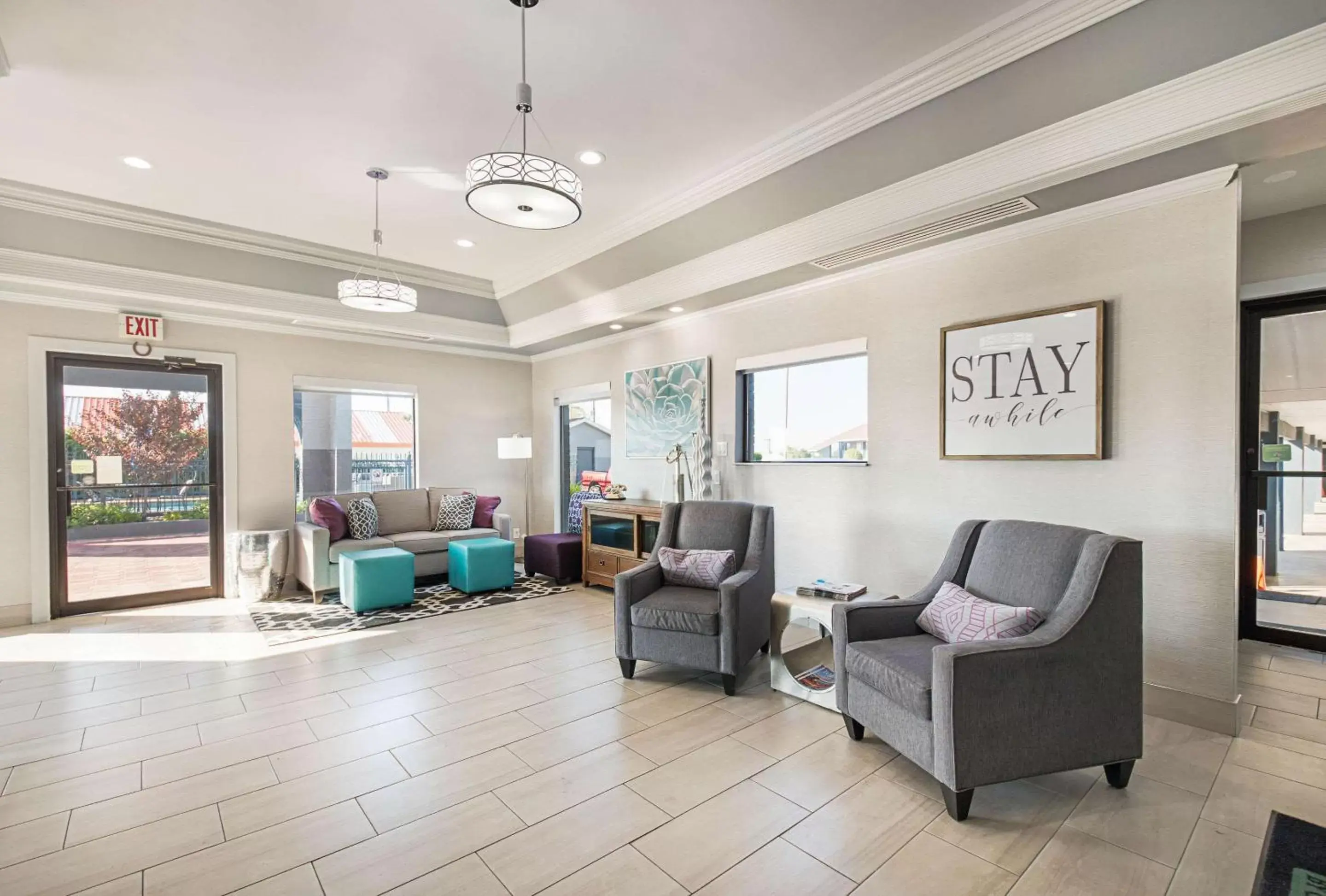 Lobby or reception, Seating Area in Quality Inn Marble Falls