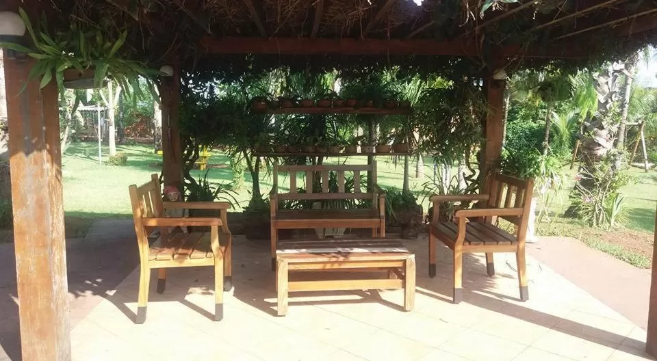 Patio in Pousada Manna