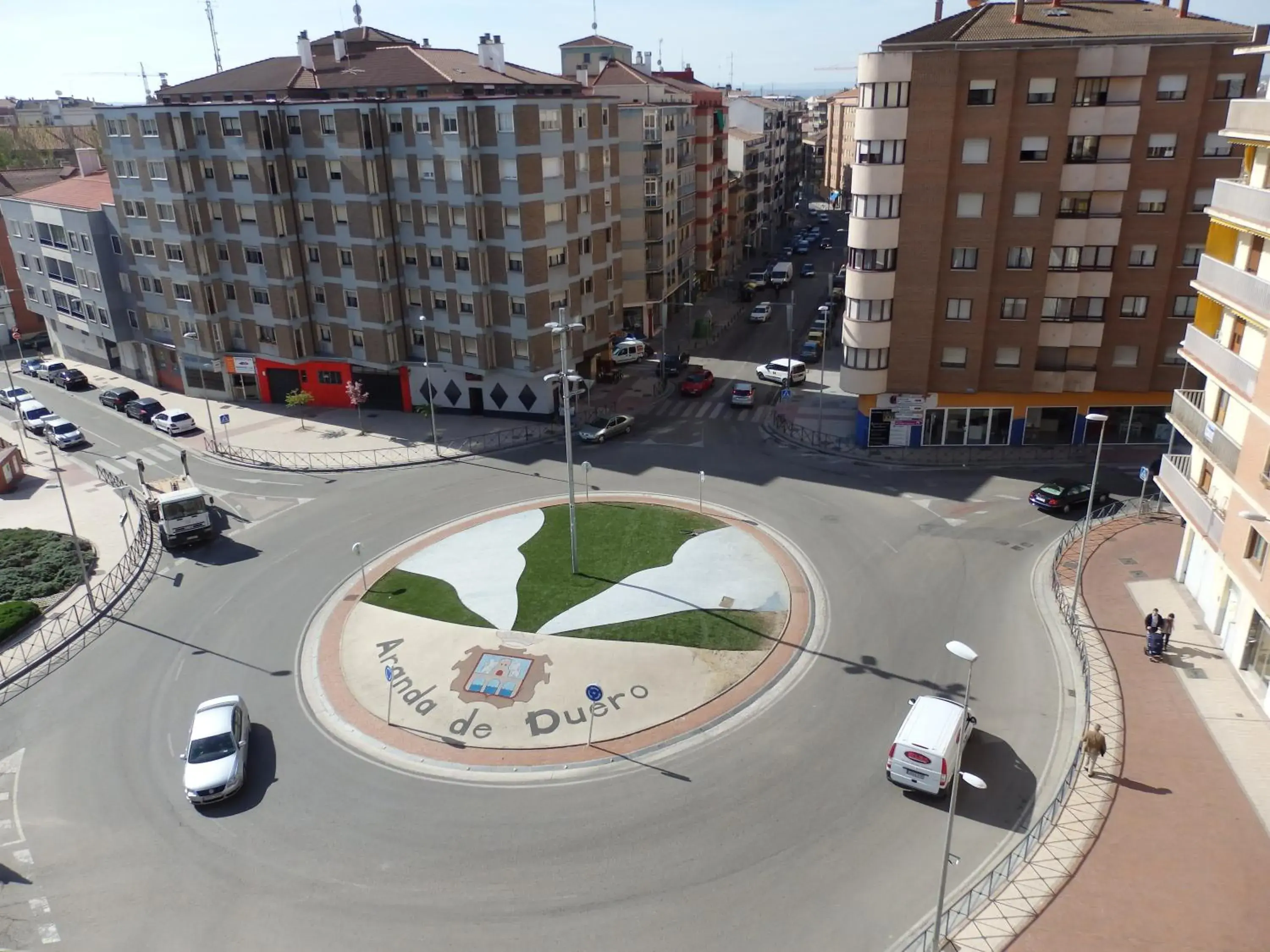 Bird's eye view in Hotel Aranda