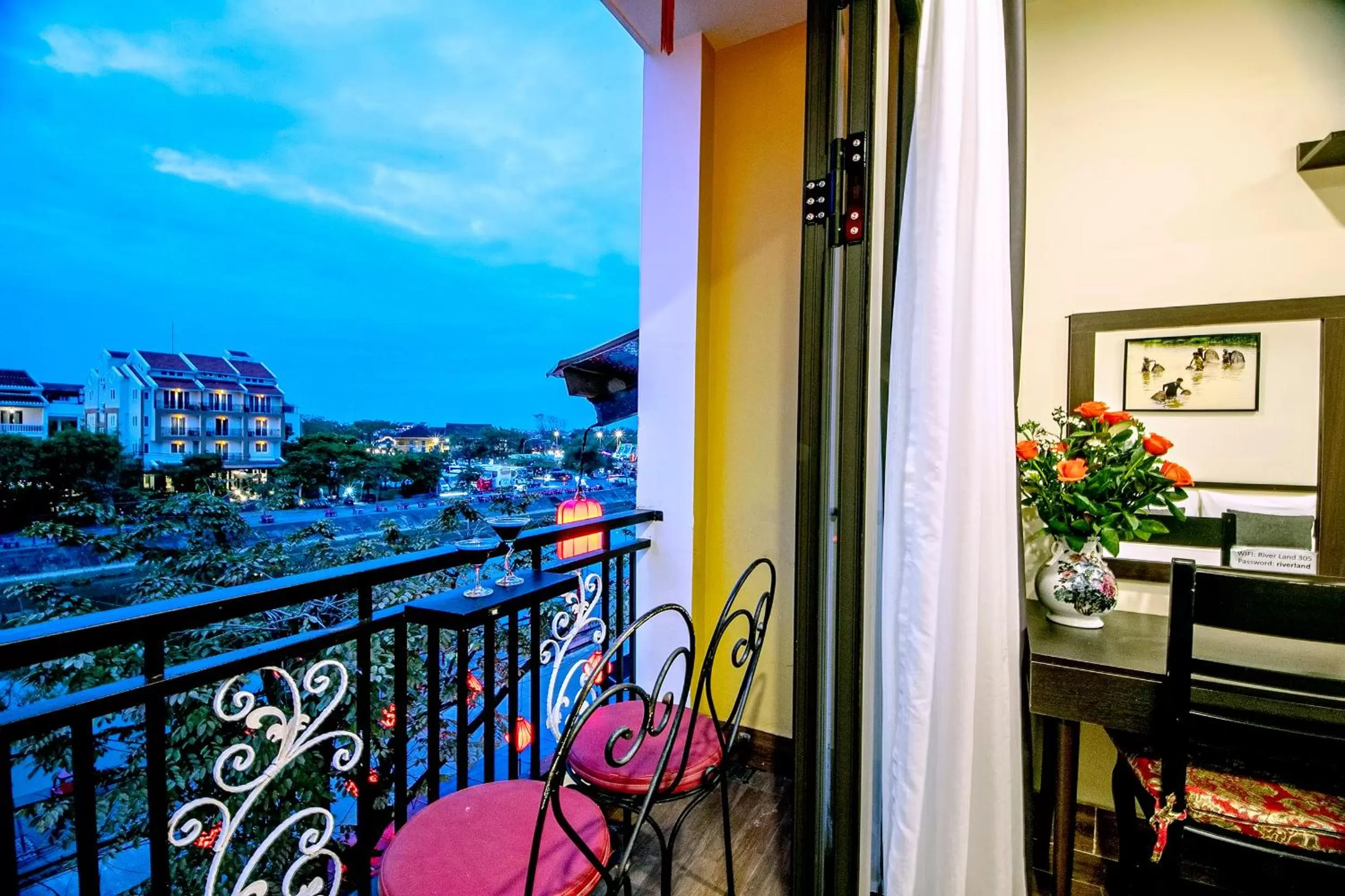 Balcony/Terrace in Hoi An Riverland Villa - Hoi An Center