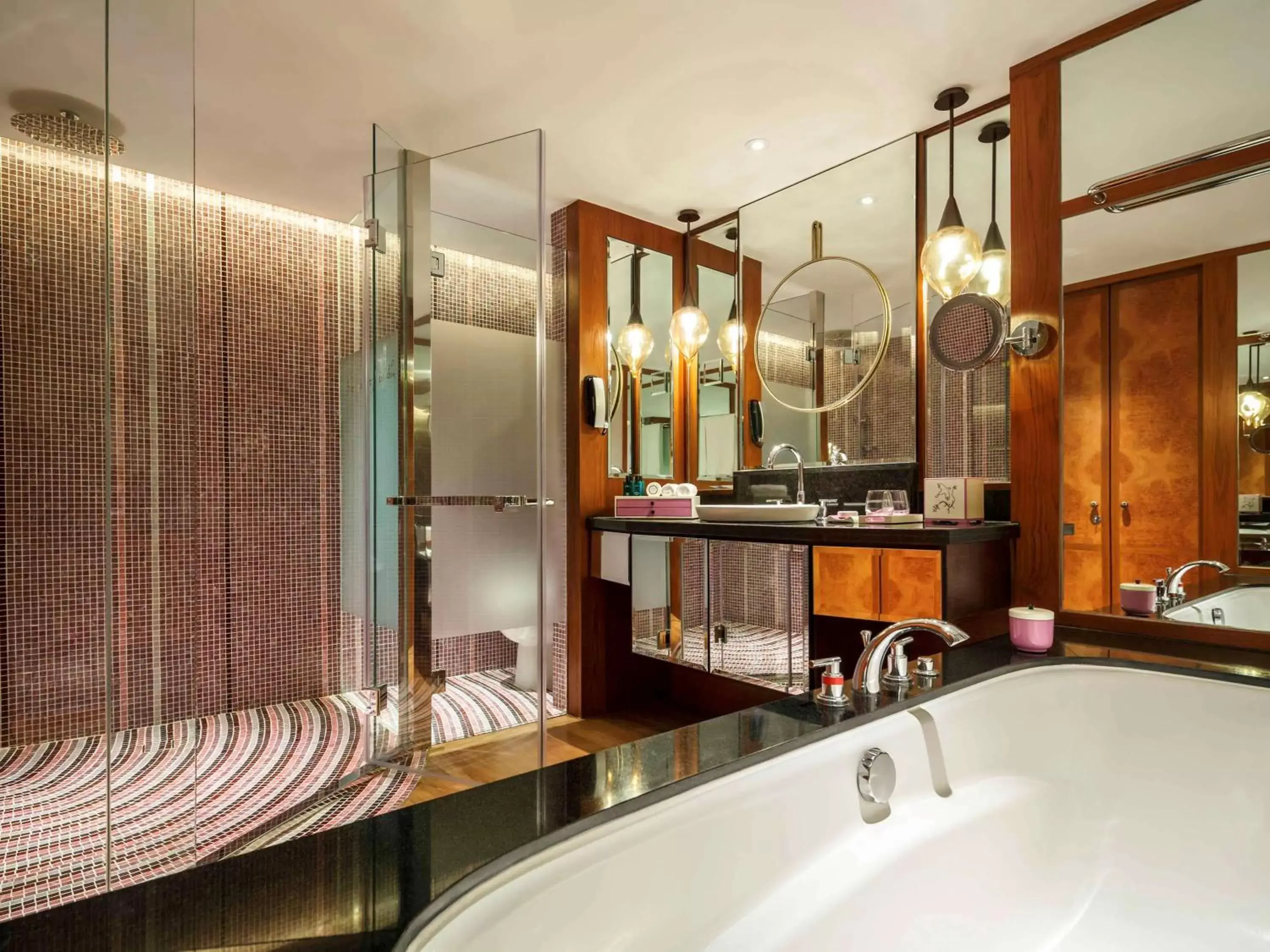 Bedroom, Bathroom in Sofitel Singapore Sentosa Resort & Spa