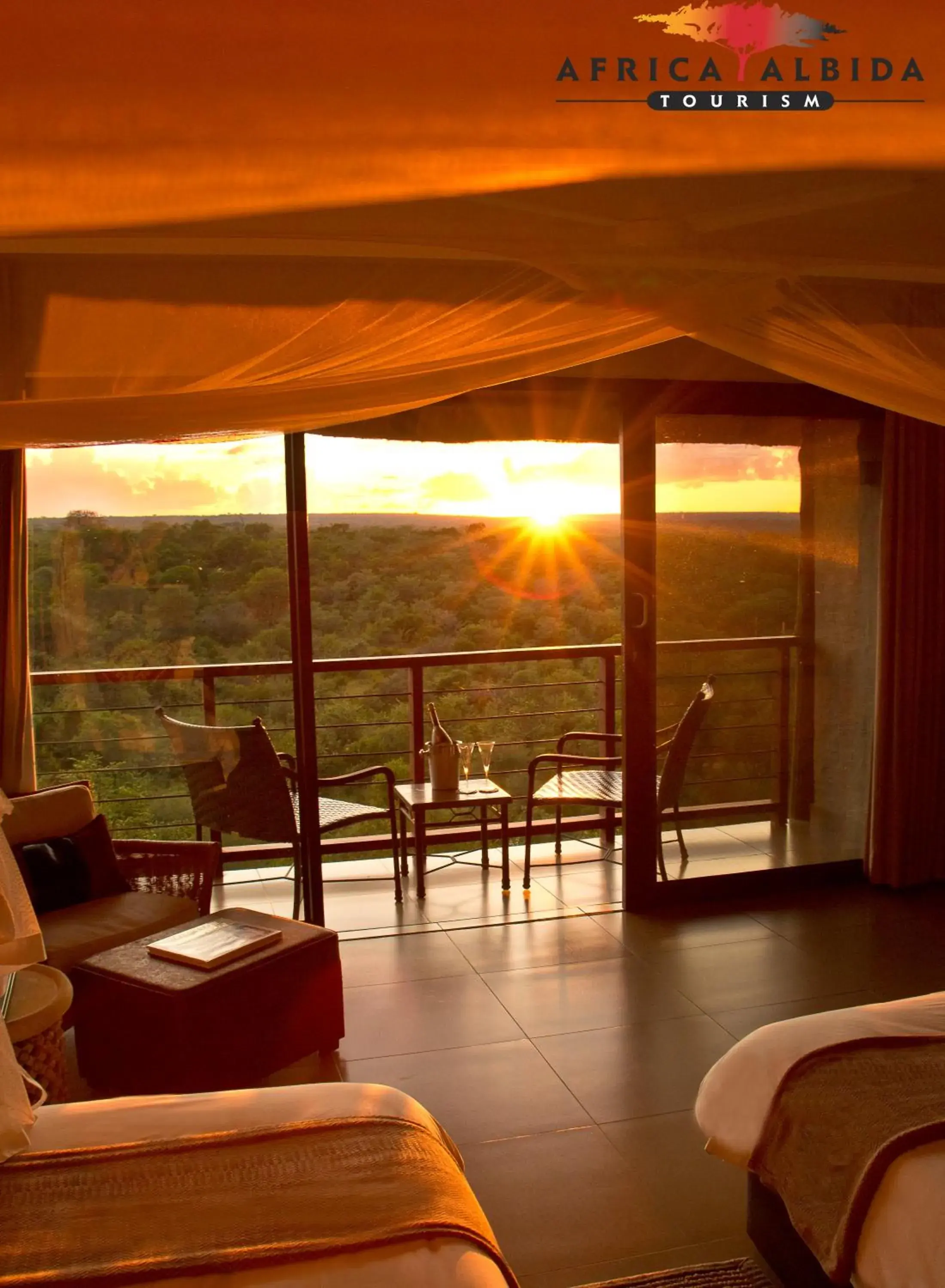 Balcony/Terrace in Victoria Falls Safari Club