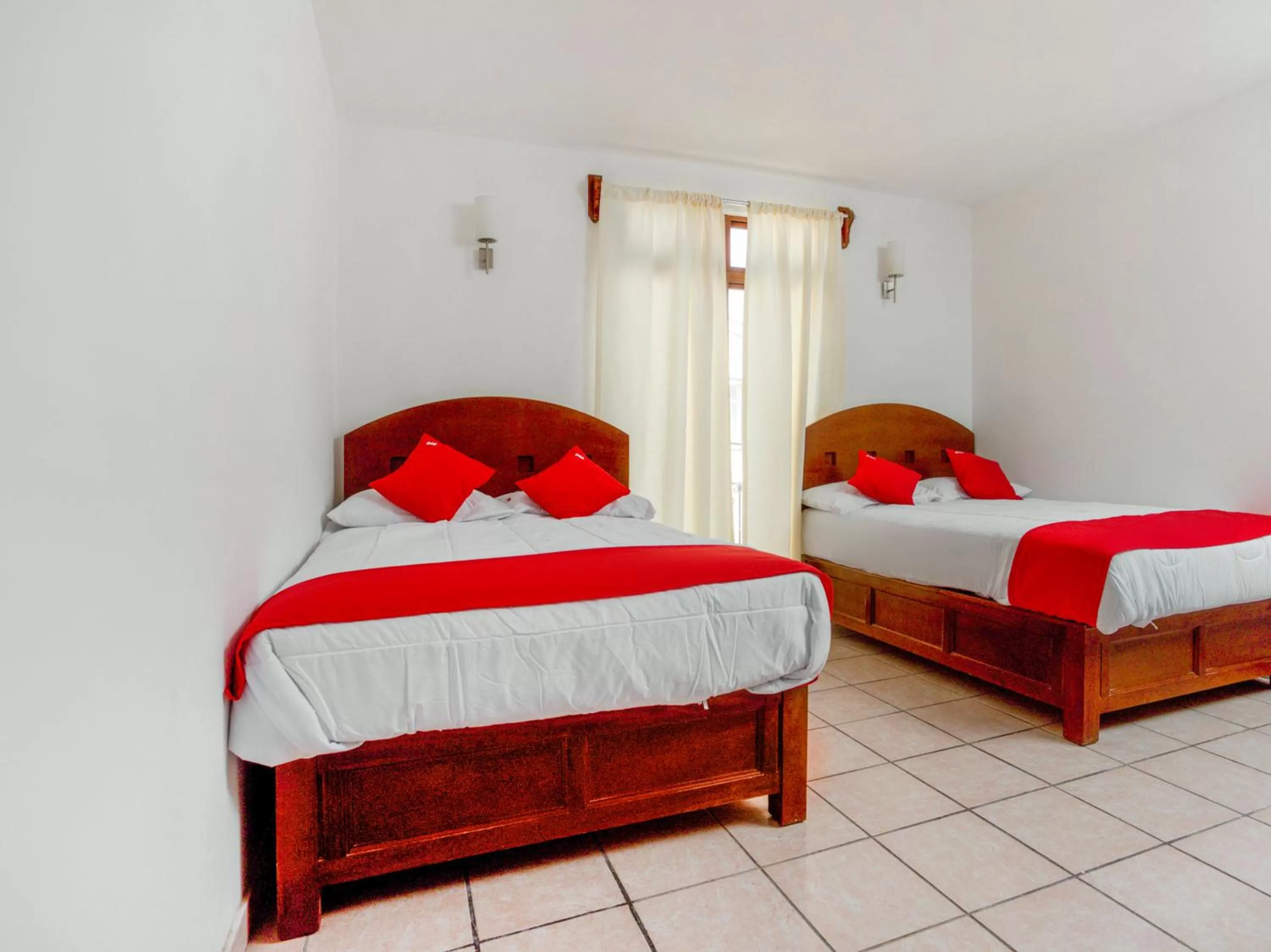 Bedroom in OYO Hotel Montes, Atlixco Puebla