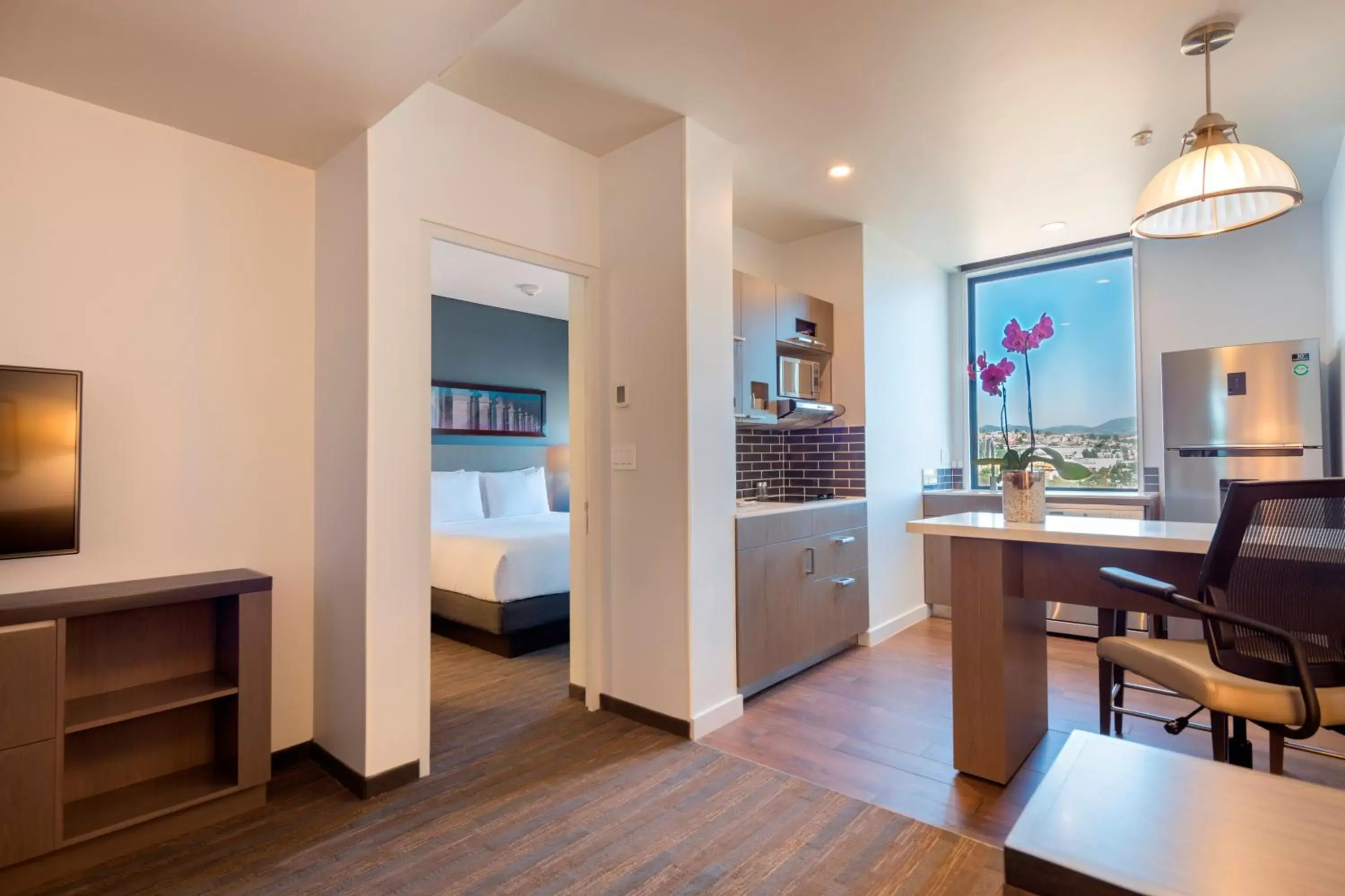 One-Bedroom King Suite with Kitchen and Sofa Bed in Hyatt House Mexico City Santa Fe