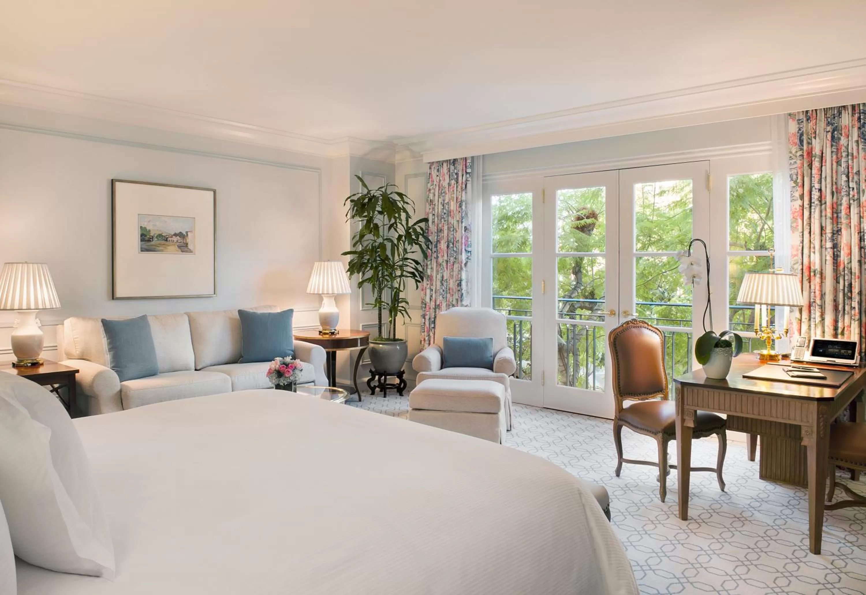 Bed in The Peninsula Beverly Hills