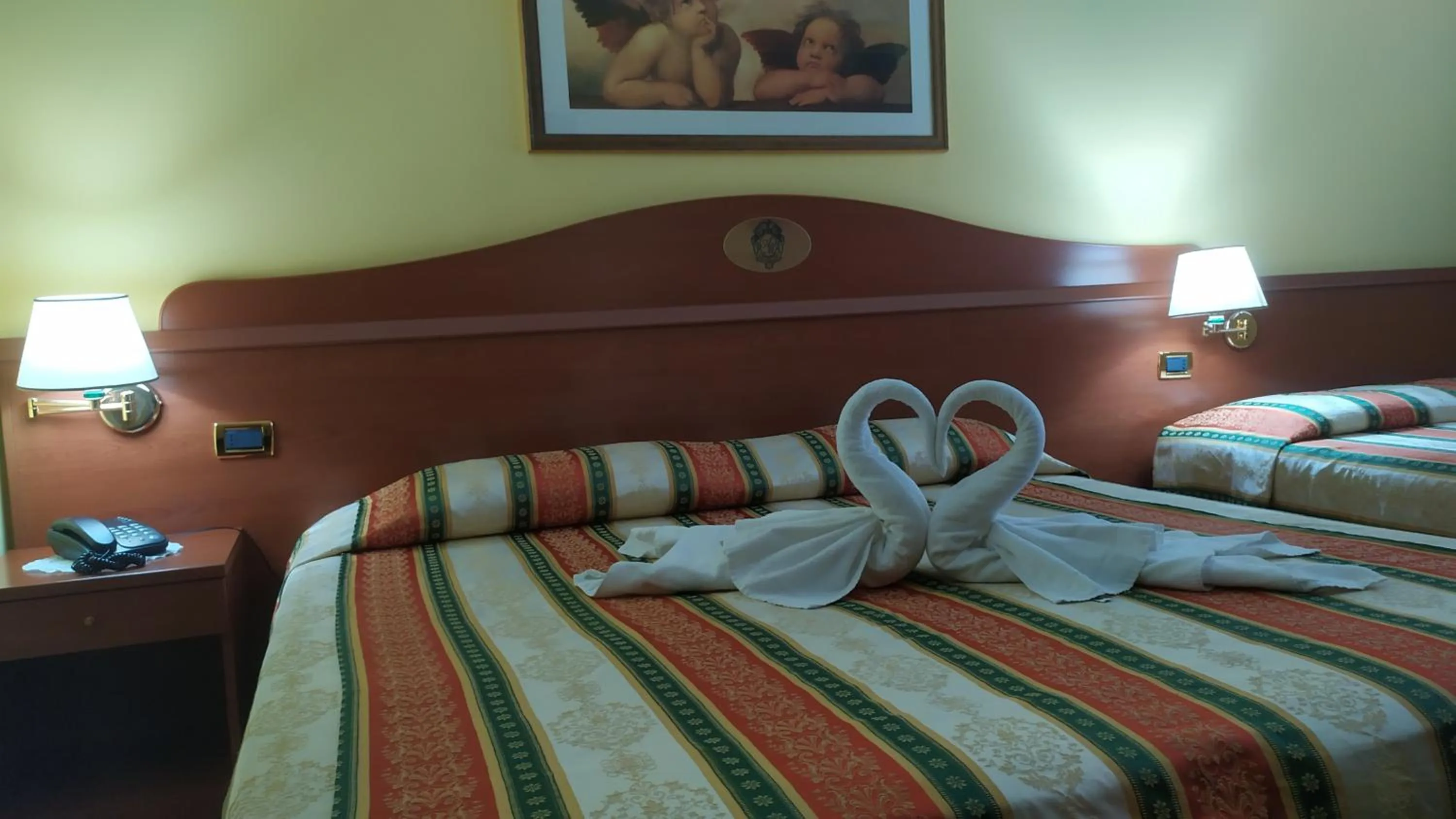 Bed in Hotel Antico Moro