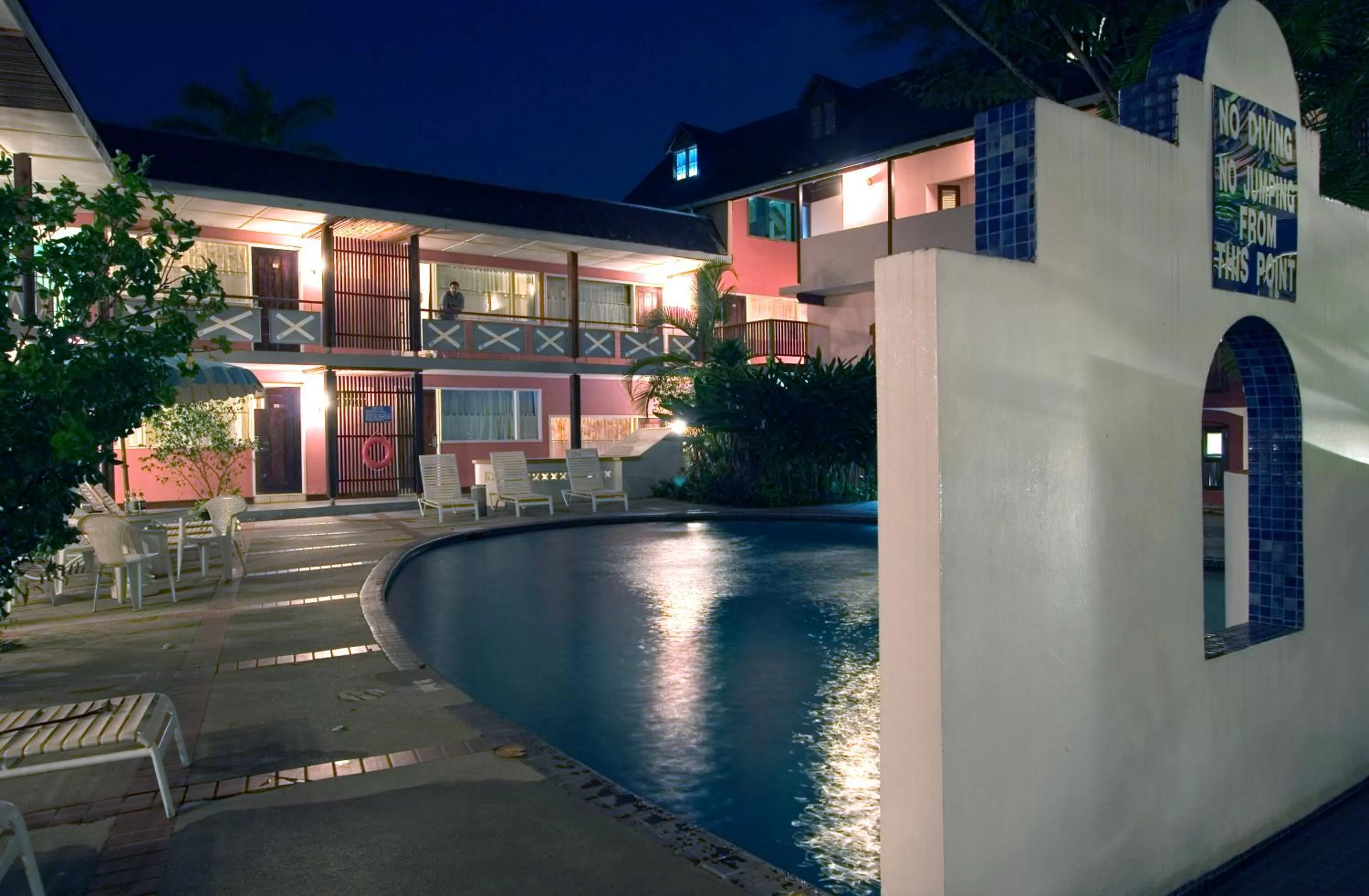 Swimming pool in Hotel Normandie Limited