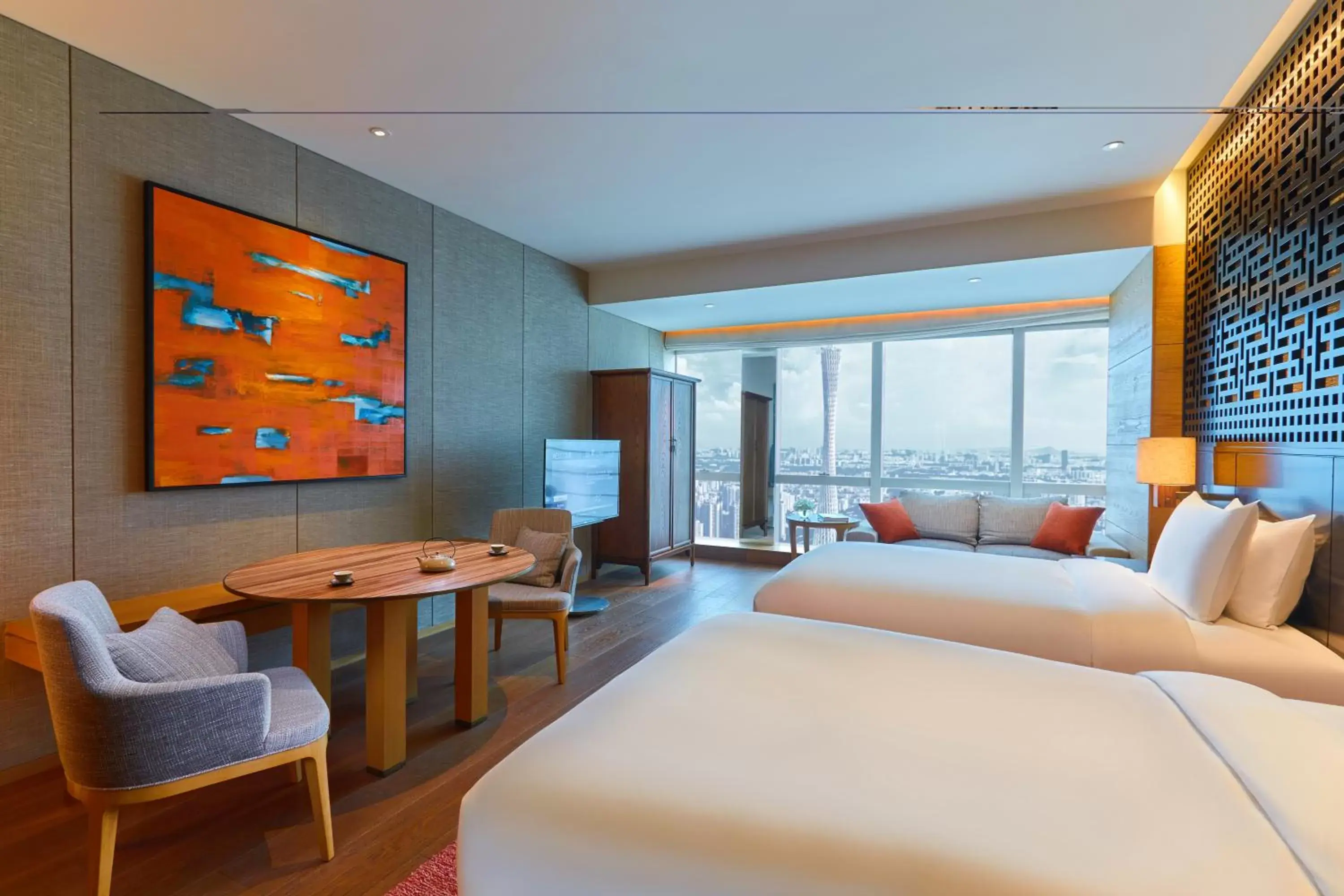 Photo of the whole room in Park Hyatt Guangzhou - Free Shuttle Bus To Canton Fair Complex During Canton Fair Period