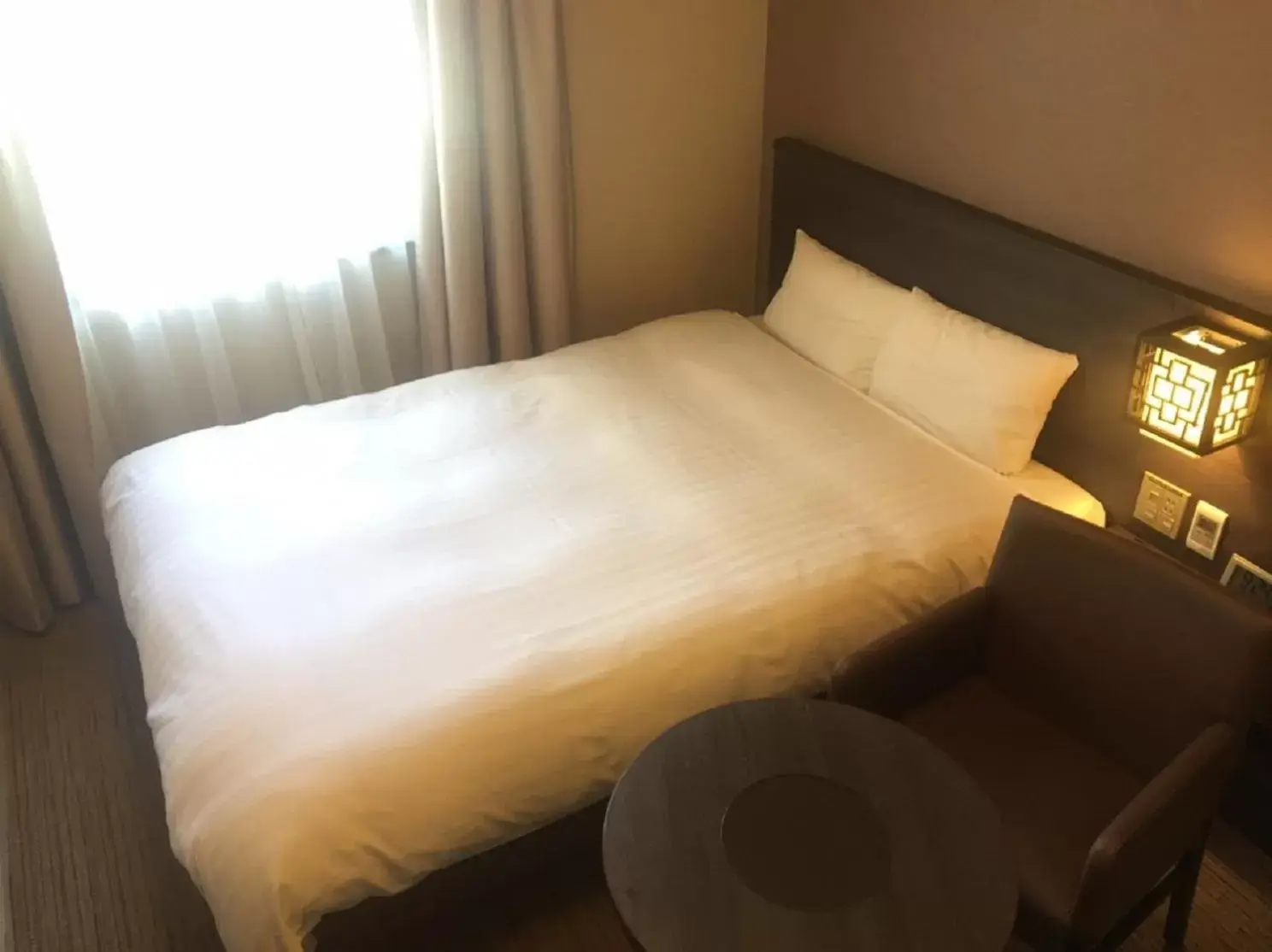 Photo of the whole room, Bed in Dormy Inn Nagasaki Shinchichukagai