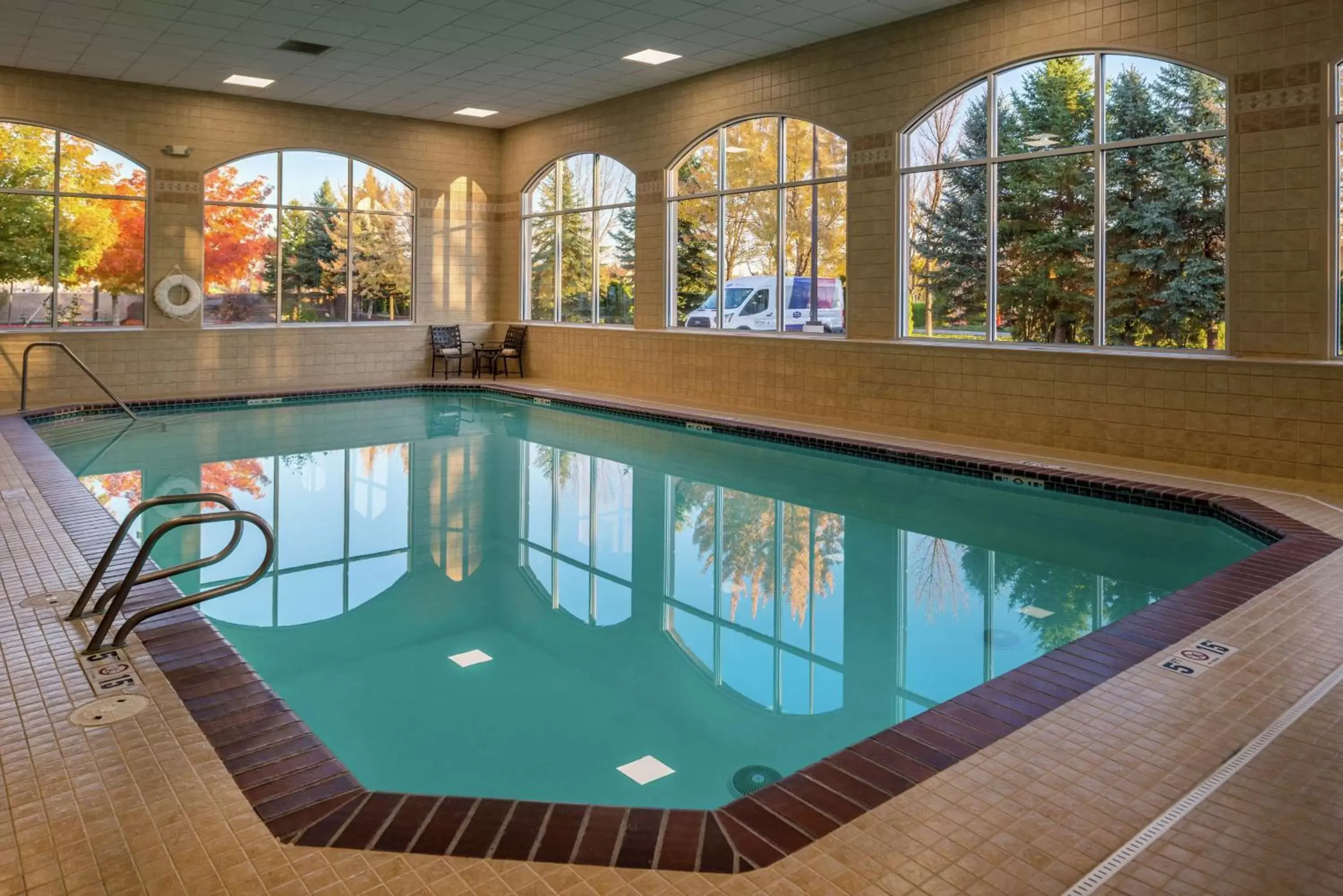 Pool view, Swimming Pool in Hilton Garden Inn Boise Spectrum