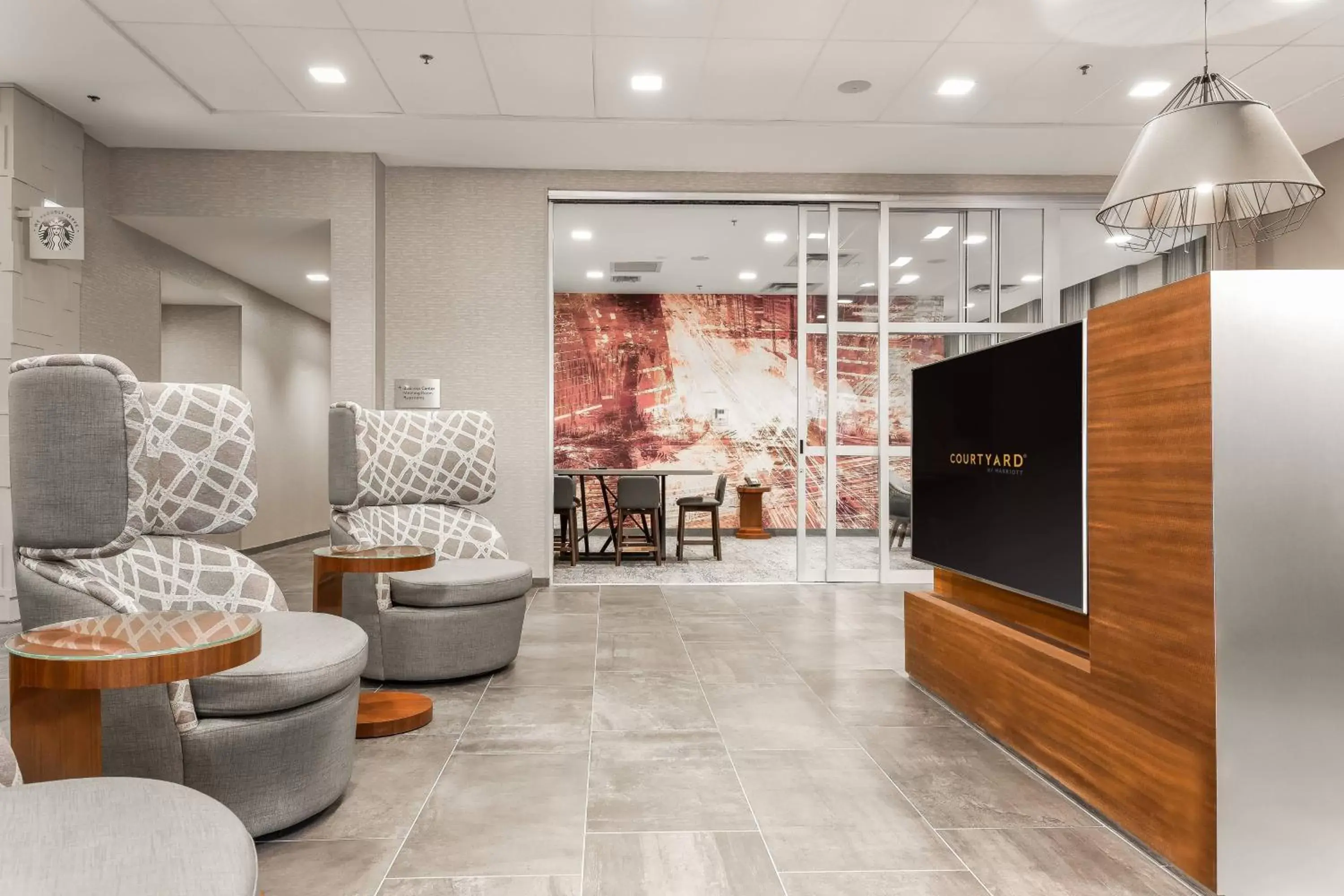 Lobby or reception, Lobby/Reception in Courtyard by Marriott Jonesboro