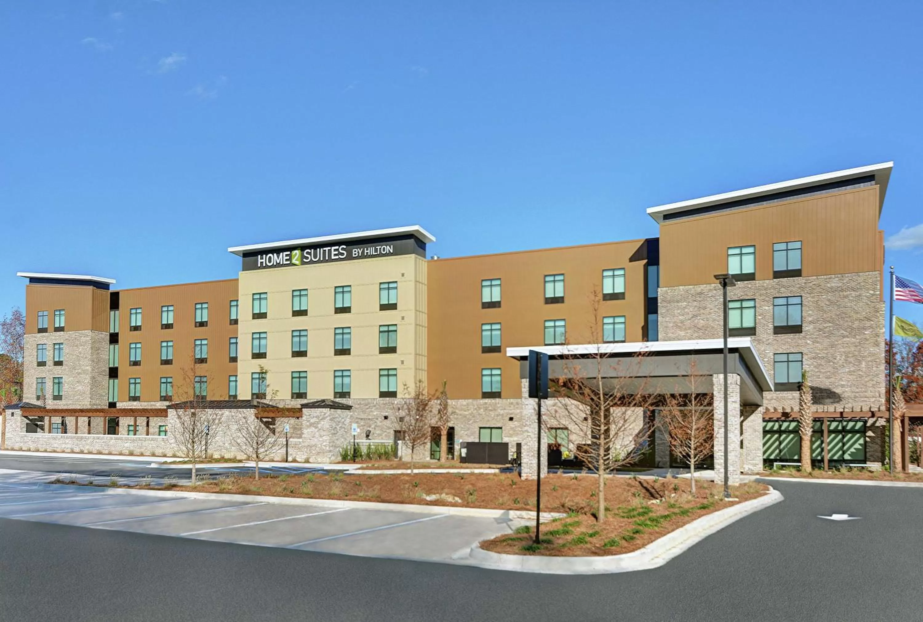 Property building in Home2 Suites By Hilton Charleston Daniel Island, Sc