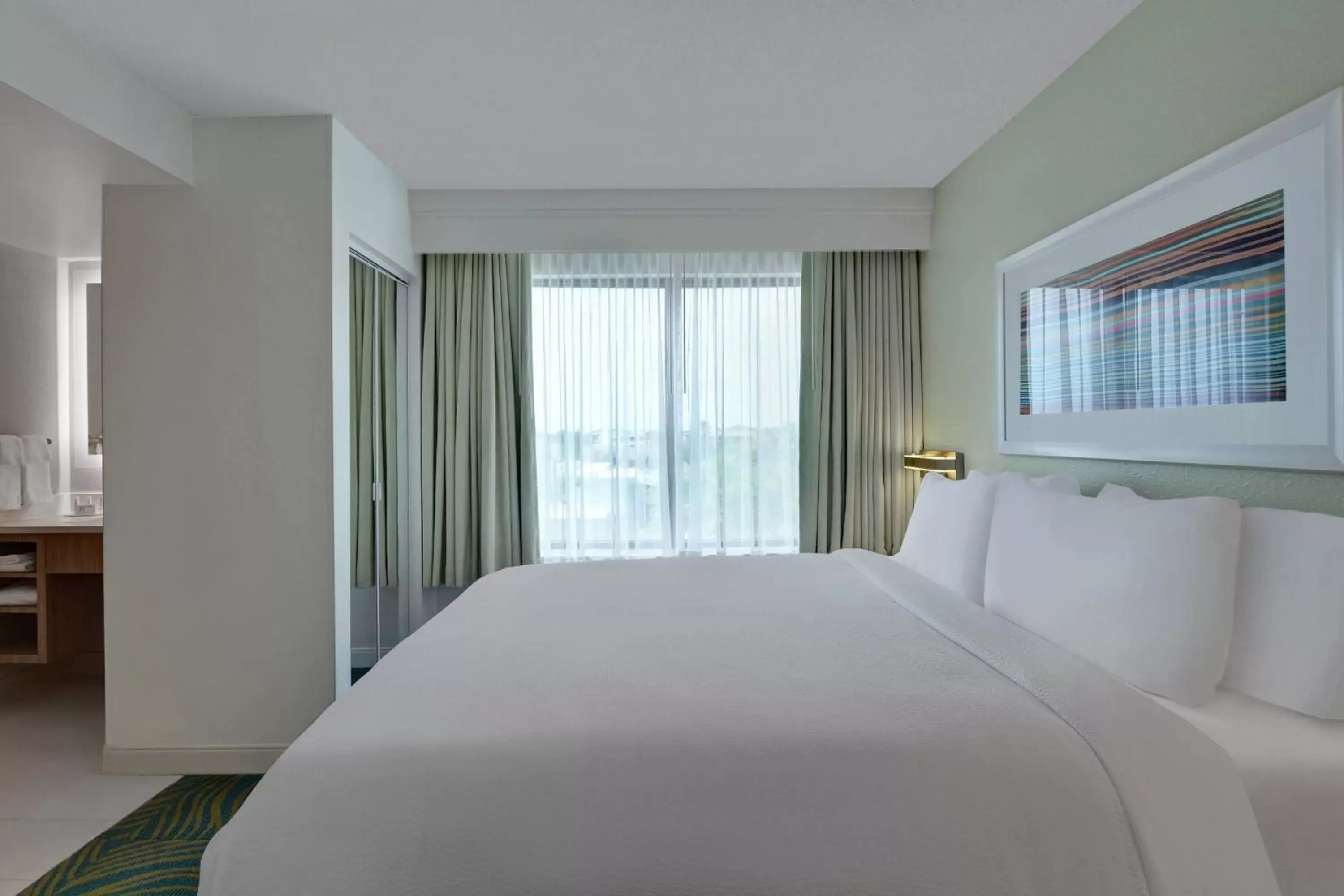 Bedroom, Bed in Springhill Suites Jacksonville