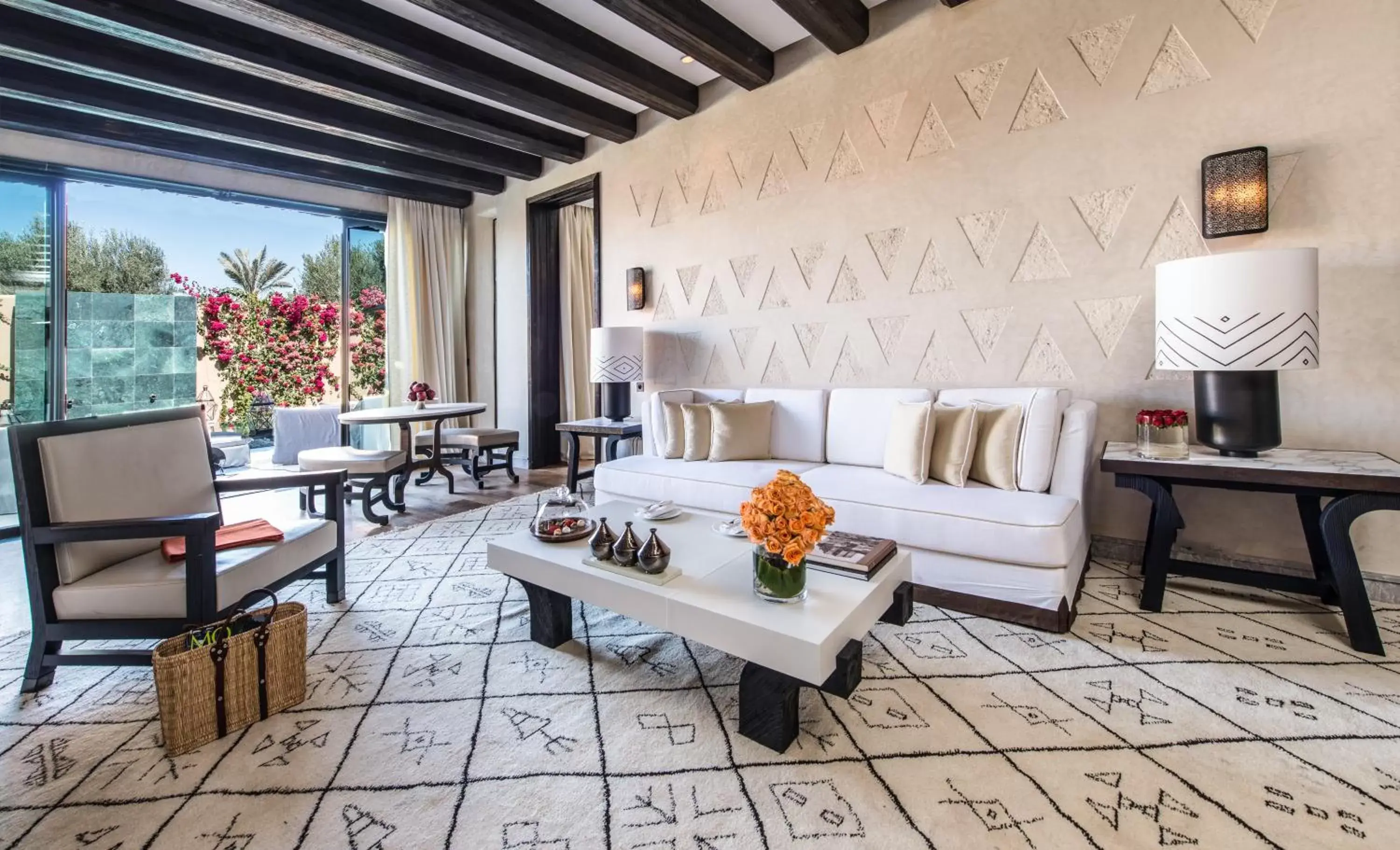 Living room, Seating Area in Mandarin Oriental, Marrakech